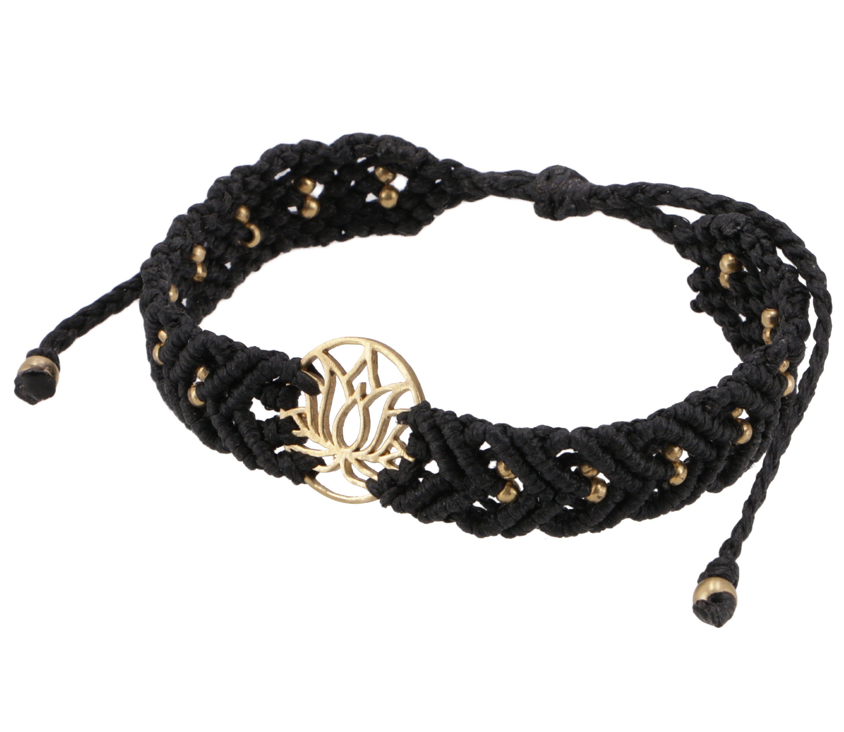 Guru-Shop Armreif Goa Armband, Makramee, Festival Armband -..