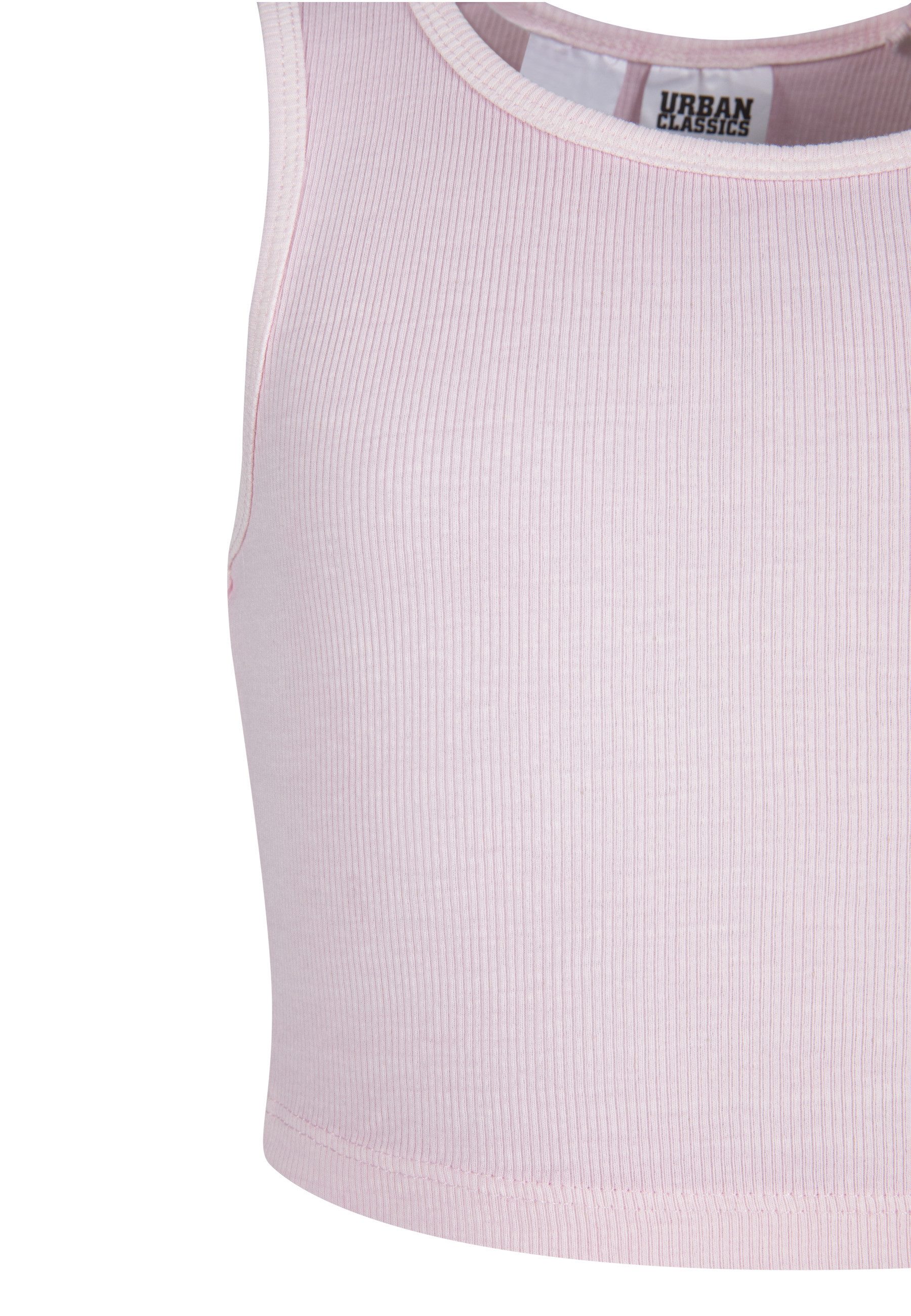 URBAN CLASSICS T-Shirt Urban Classics Girls Washed Rib Jersey Cropped Shirt (1-tlg)