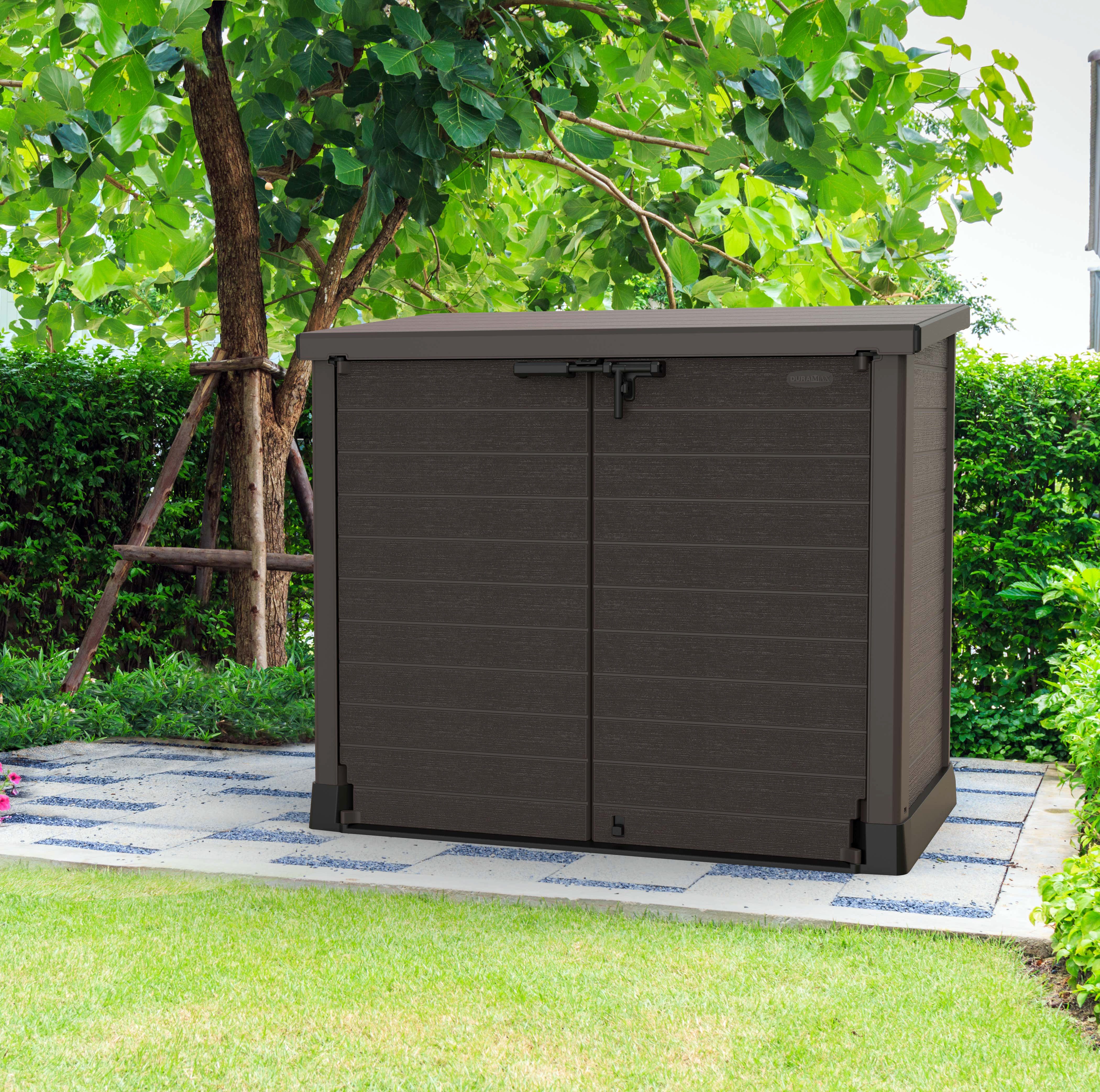 DURAMAX Gartenhaus DURAMAX Kunststoff-Aufbewahrungsbox 1200 Liter, günstig online kaufen