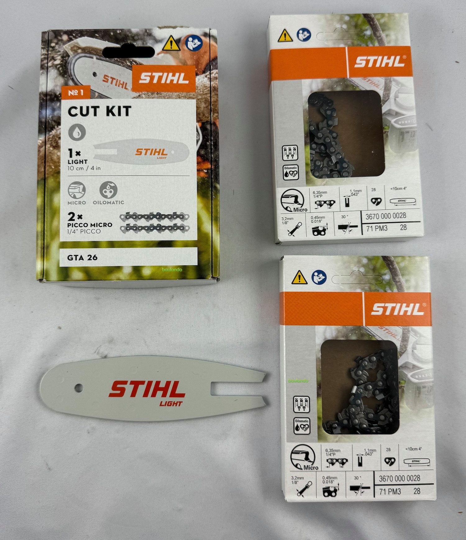 STIHL Führungsschiene CUT KIT 1 GTA26 30070009900, 10 cm cm Schwertlänge