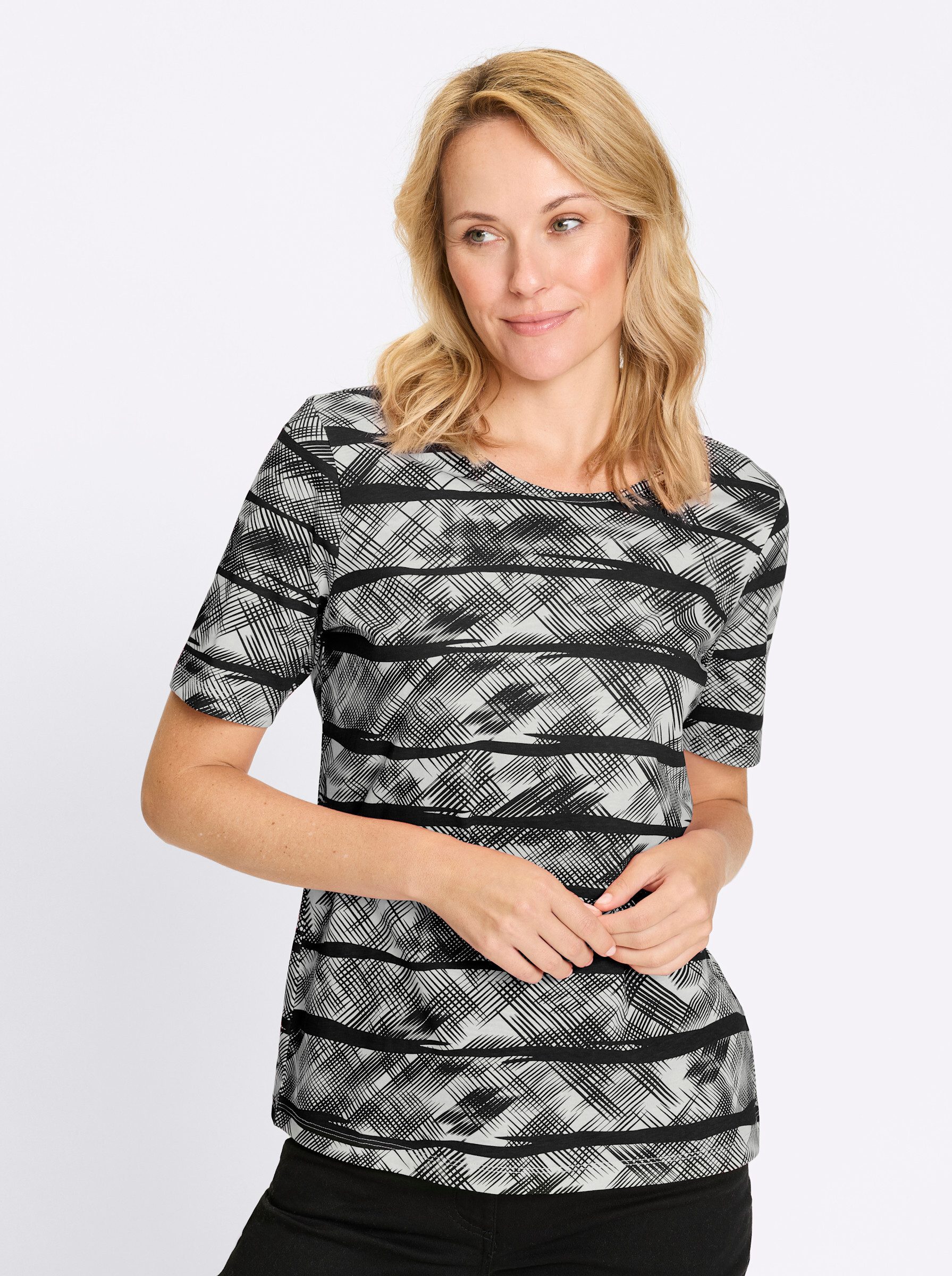 Sieh an! T-Shirt Kurzarmshirt günstig online kaufen
