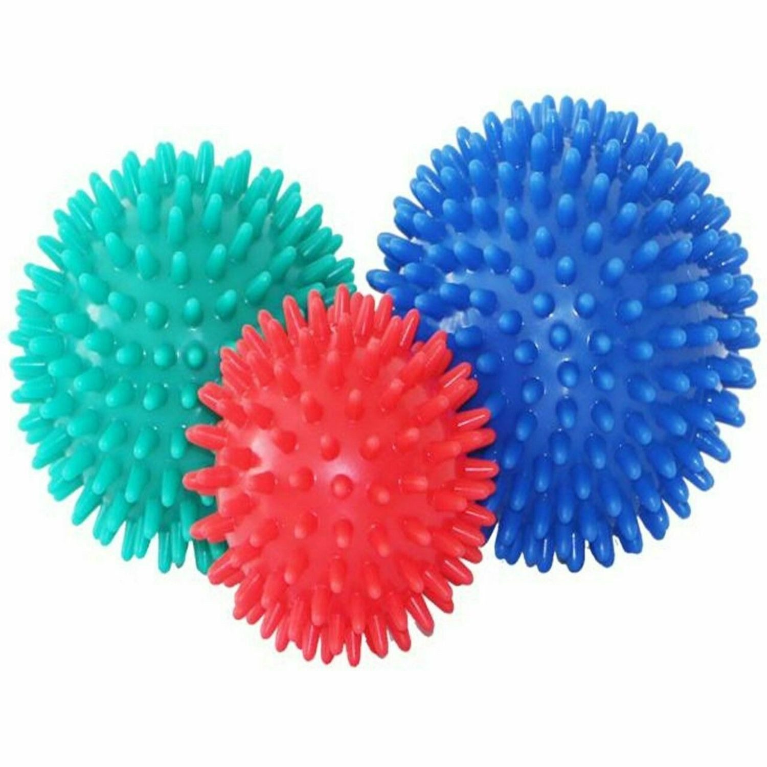 Massageball 3er Set Massagebälle - 7 cm + 8 cm + 9 cm, Bindegewebe