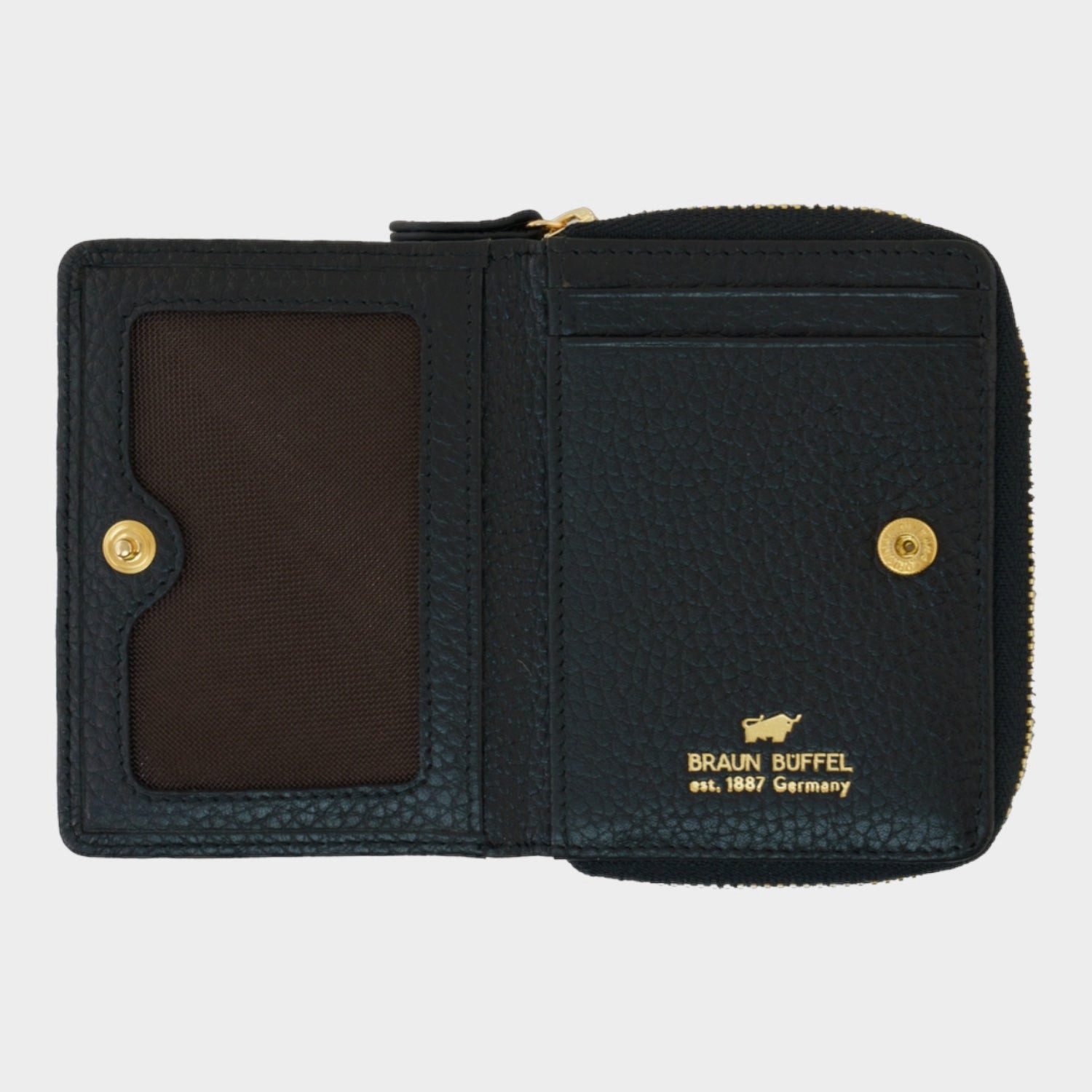 Braun Büffel Mini Geldbörse ASTI Mini RV-Geldbörse 5CS schwarz günstig online kaufen