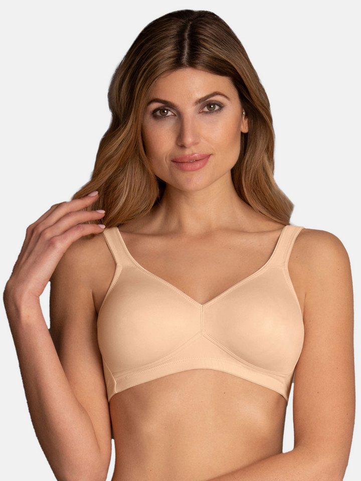 Rosa Faia Soft-BH Soft BH Twin (Stück, 1-tlg) vorgeformte Cups, Uni, Strapazierfähig, Mikrofaser