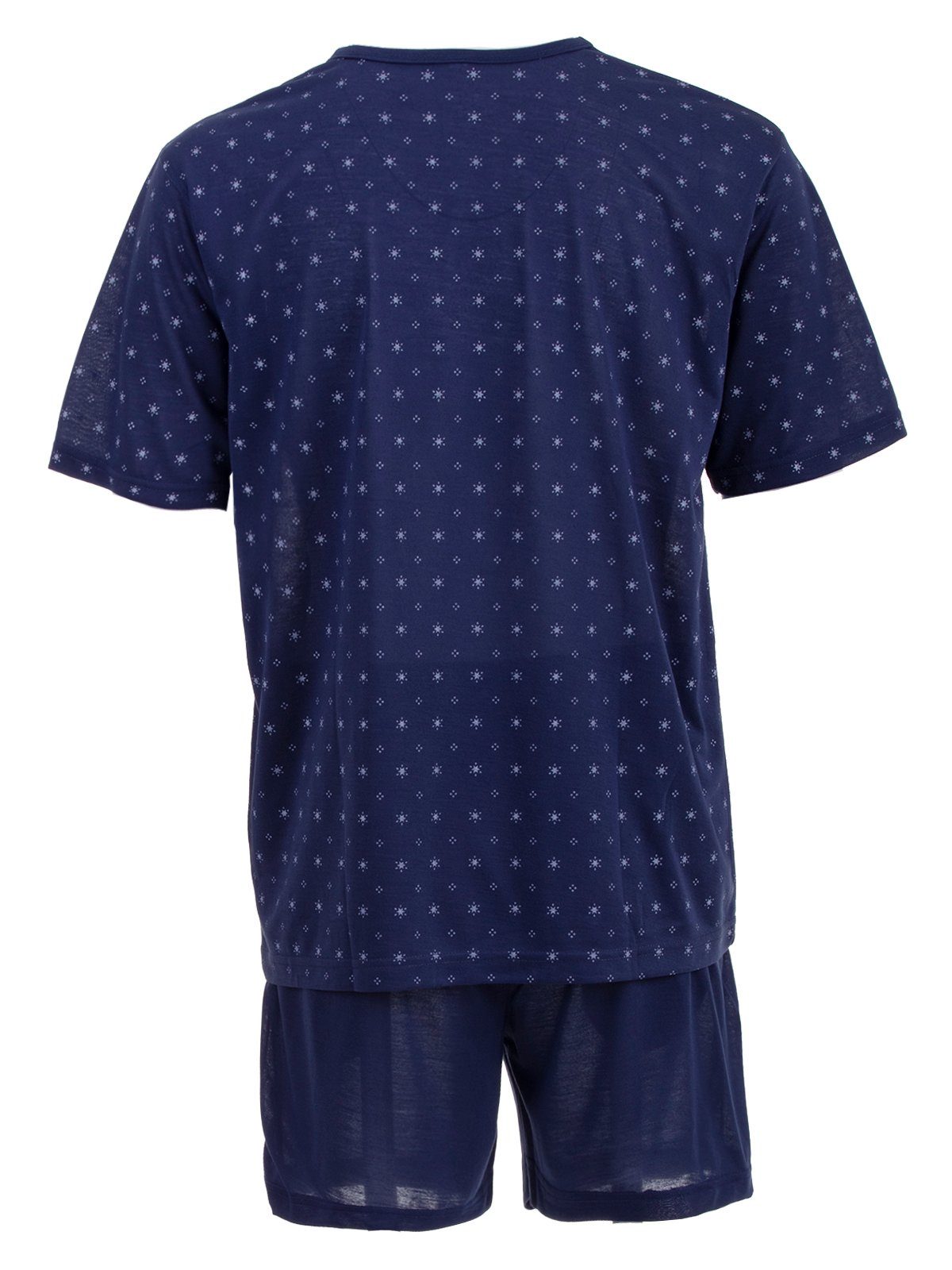 Set Tasche - Sonne Shorty Lucky Schlafanzug navy Pyjama