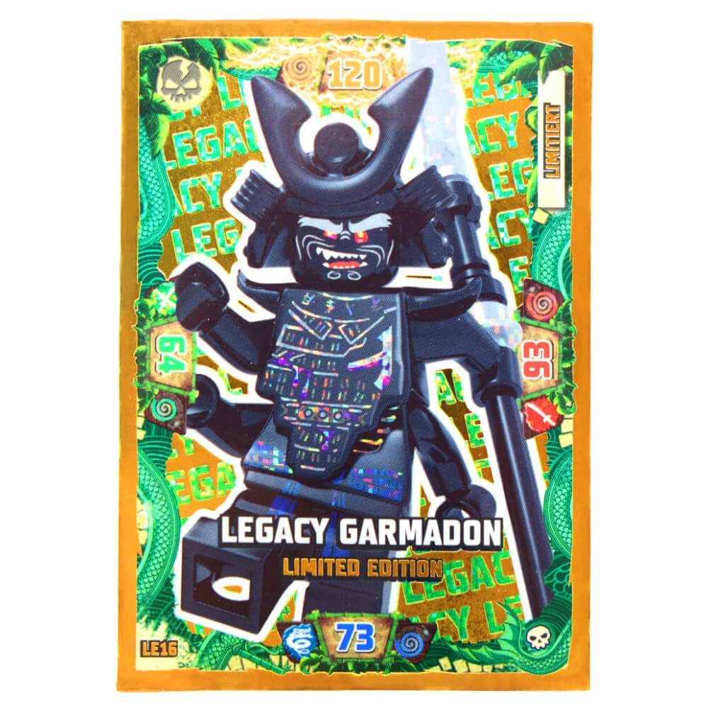 Blue Ocean Sammelkarte Lego Ninjago Karten Trading Cards Serie 6 - Die Insel (2022) - Gold