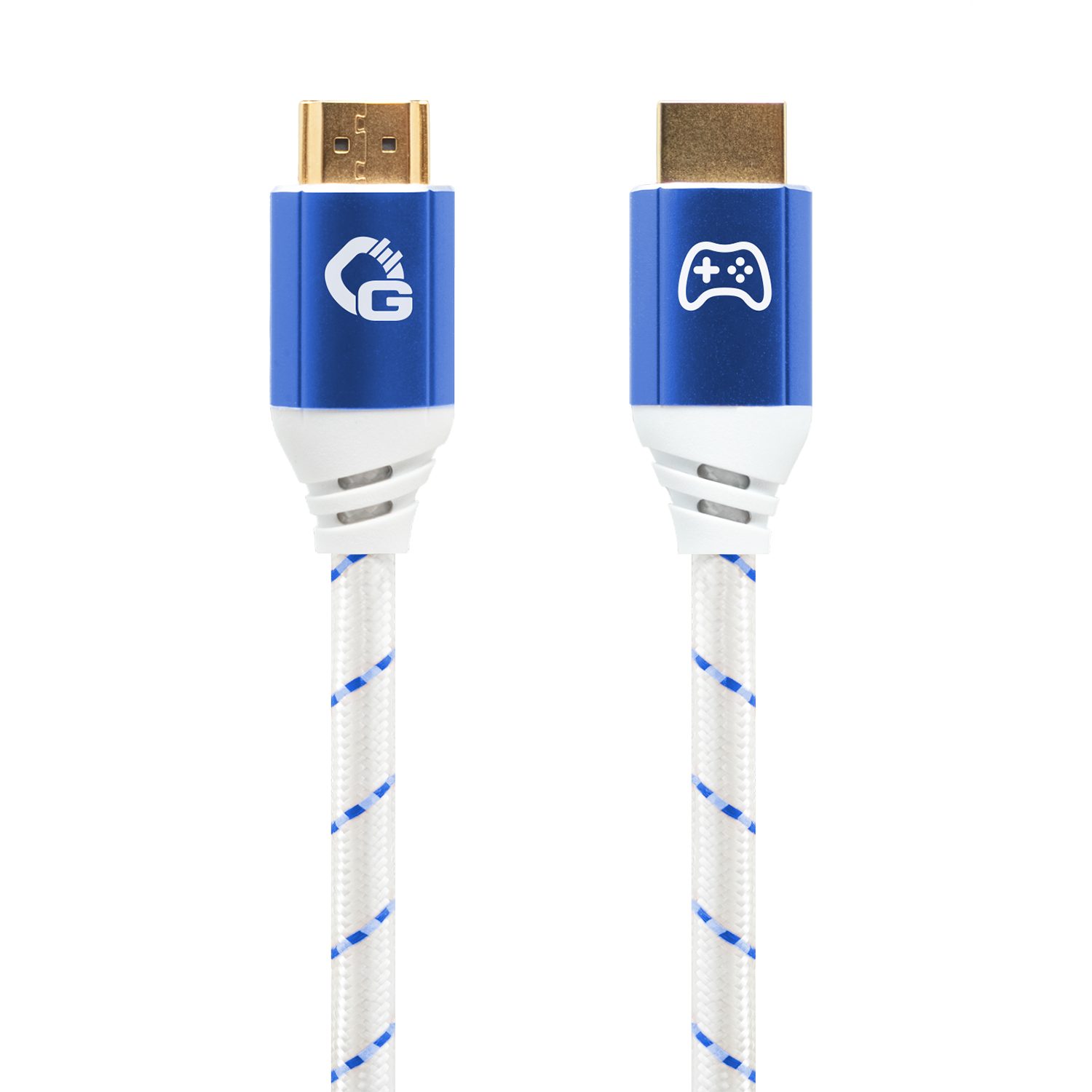 OEHLBACH GAMING New Game Blue Кабель hdmi, HDMI, HDMI (200 cm), Maximale Gaming-Performance mit 4k/240hz, HDR & VRR Support