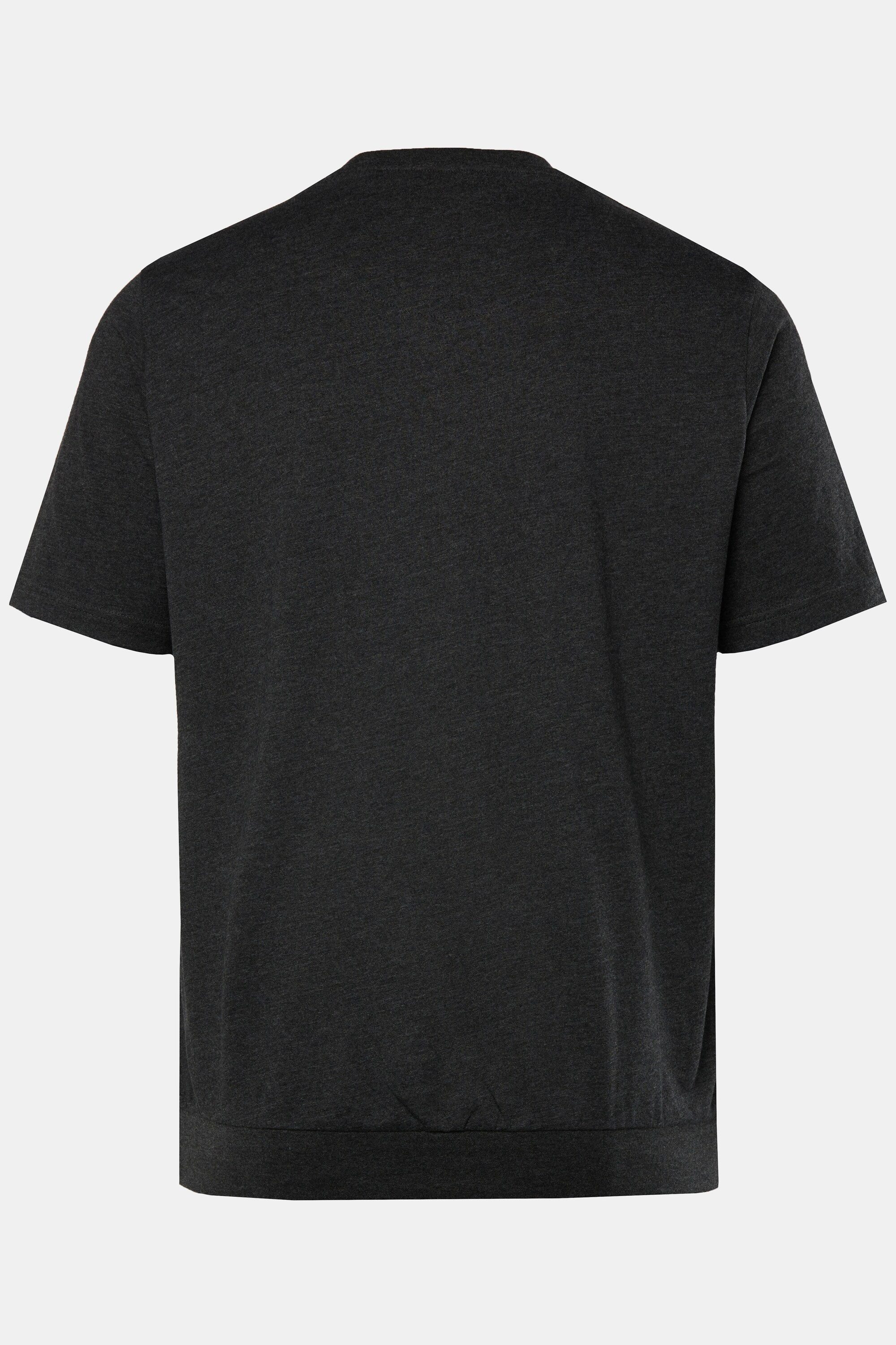 Men Plus T-Shirt T-Shirt Bauchfit Basic Halbarm Bestseller – Bild 4 von 4