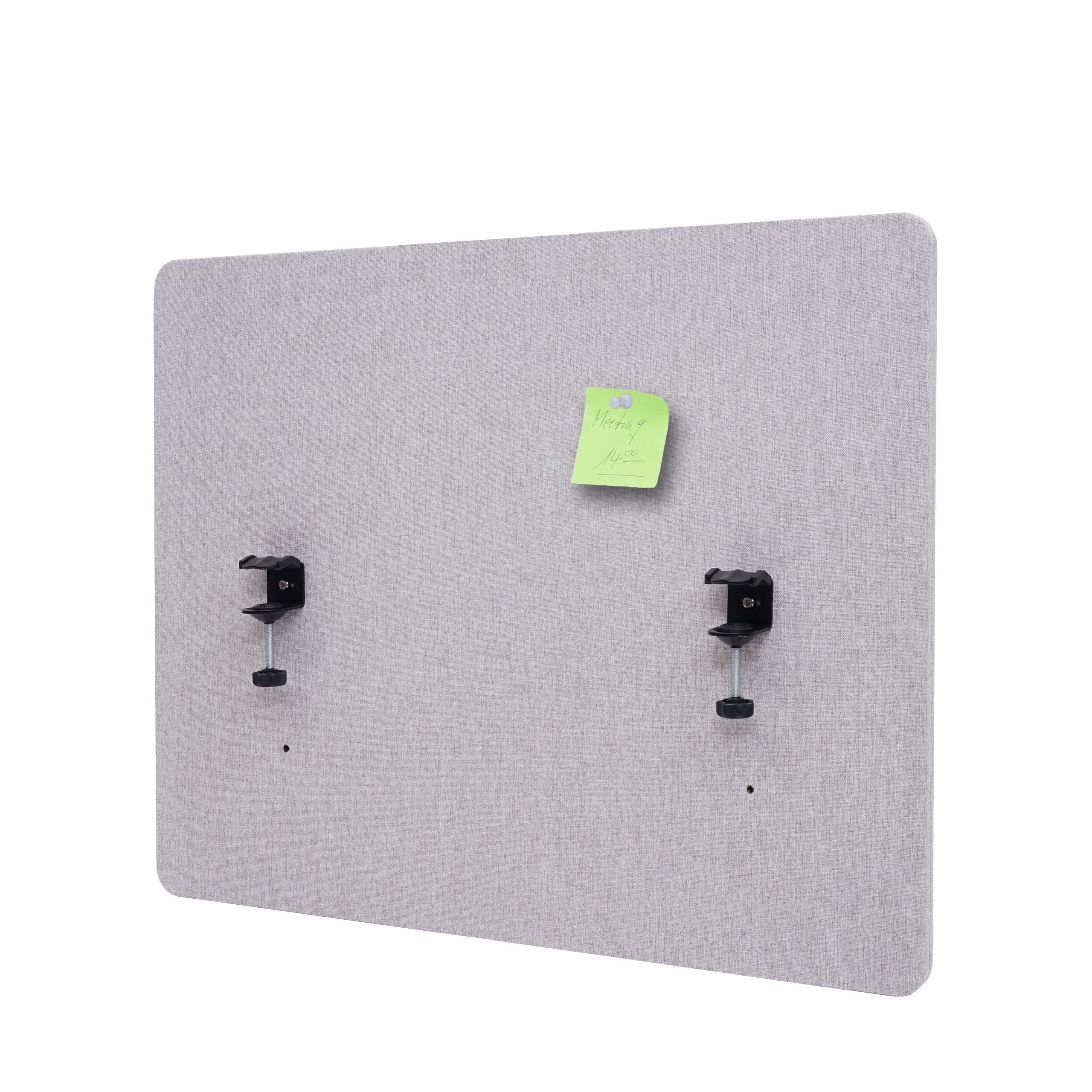 MCW Stellwand MCW-G75, Büro-Sichtschutz, Pinnwand, Inkl. Anbringungen, Schalldämmend