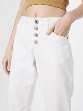Cream Straight-Jeans Matun (1-tlg) Stickerei