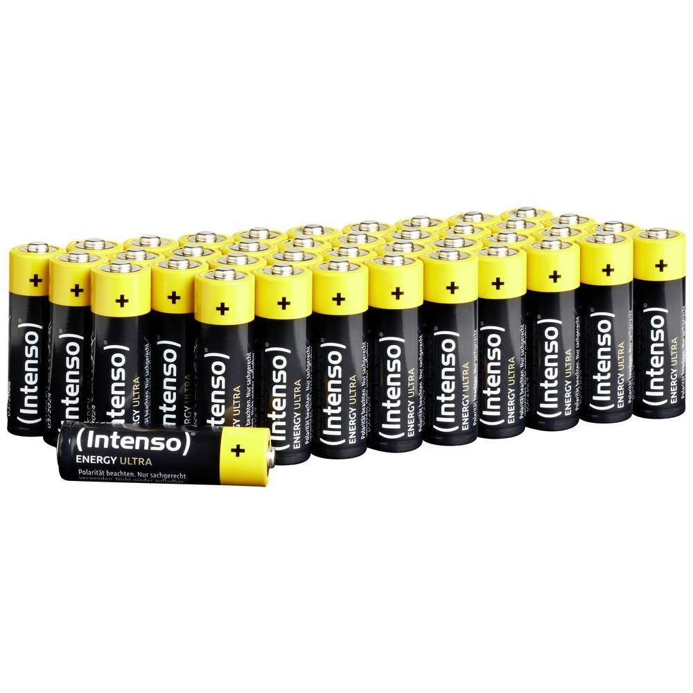 Intenso 40 Energy Ultra AA / Mignon Alkaline Batterien im 40er Karton Batterie