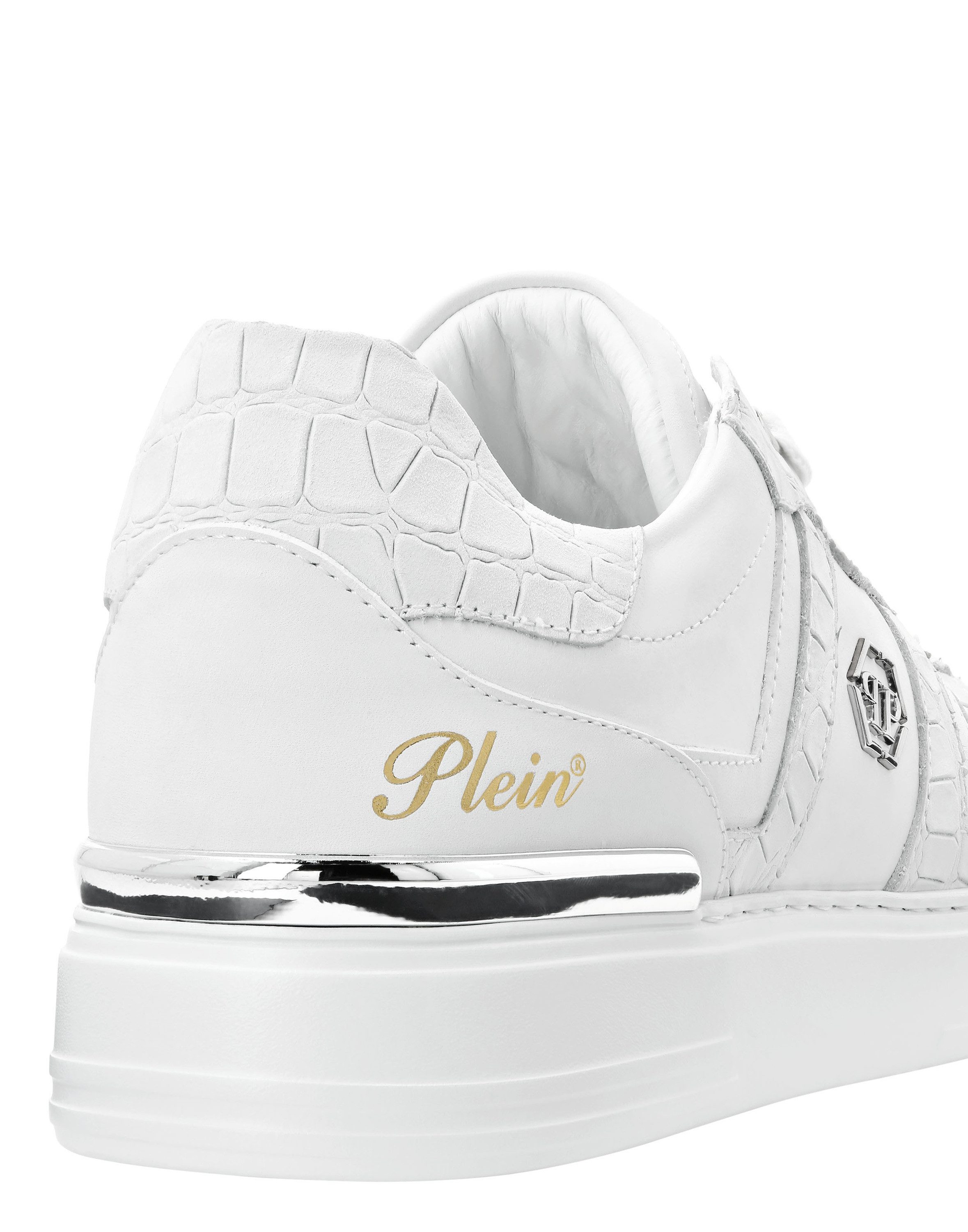 PHILIPP PLEIN Cocco Crocco Geprägt Sneaker günstig online kaufen