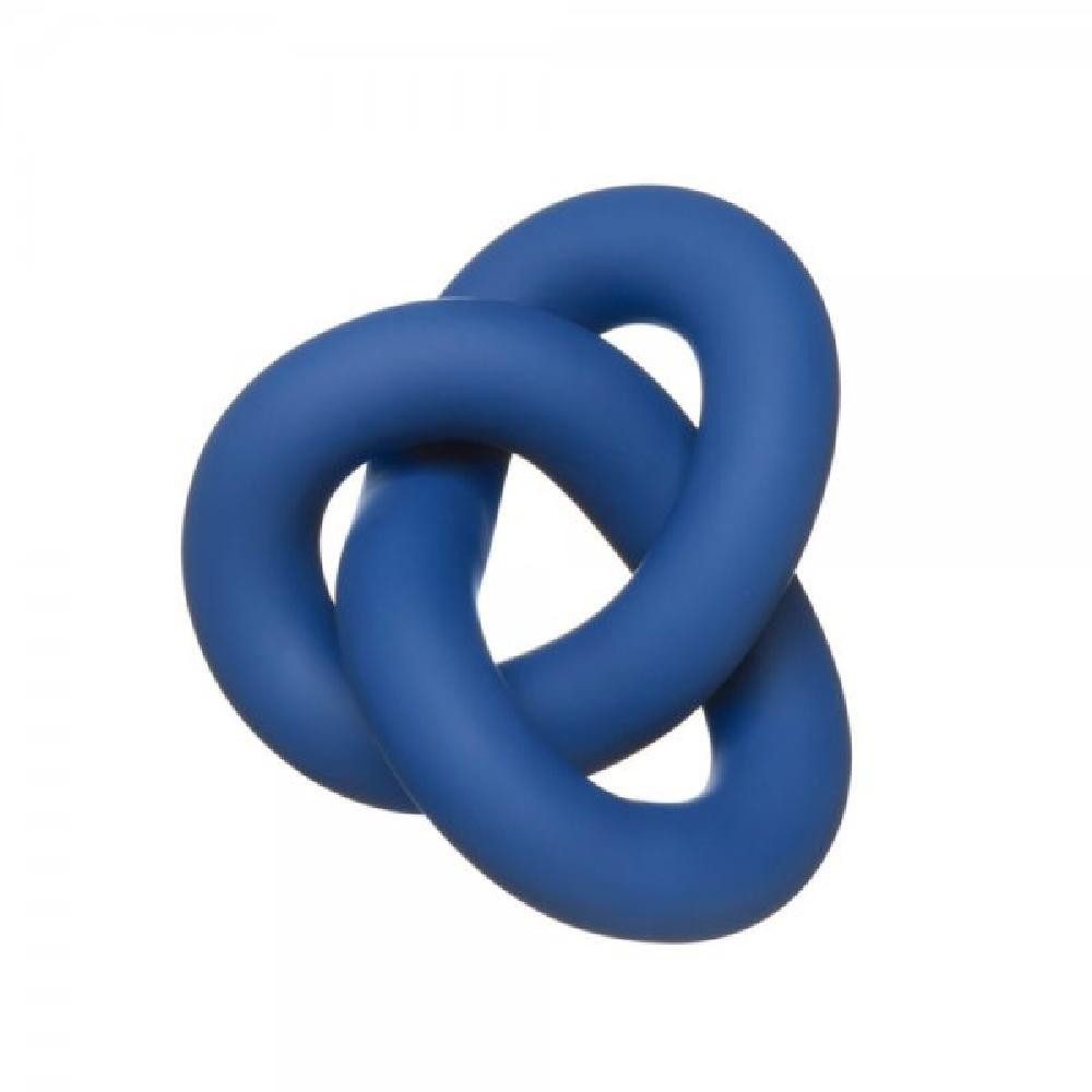 Cooee Design Skulptur Cooee Design Objekt Knot Table Cobalt Blue (Small)