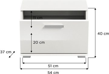 INOSIGN Garderoben-Set Valge, (3-St)