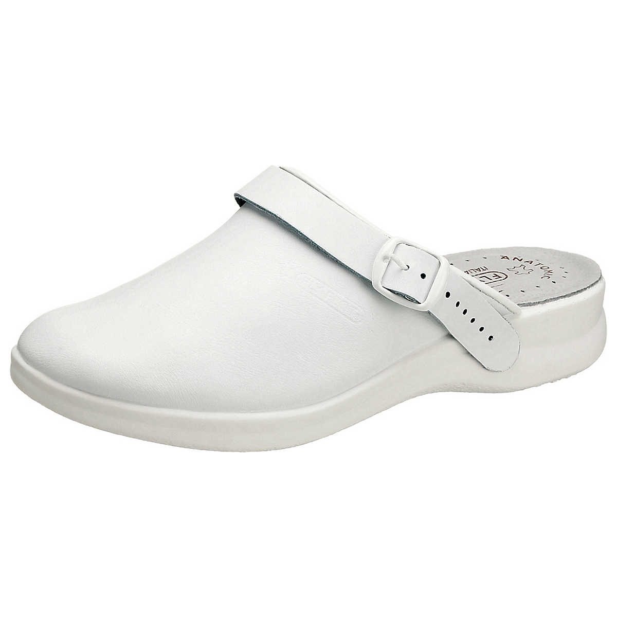 Fly Flot Zoccoli Professionali Donna - Ciabatte Sanitarie In Pelle Forata Con Sottopiede In Cuoio - Comodissime! - Foto 9