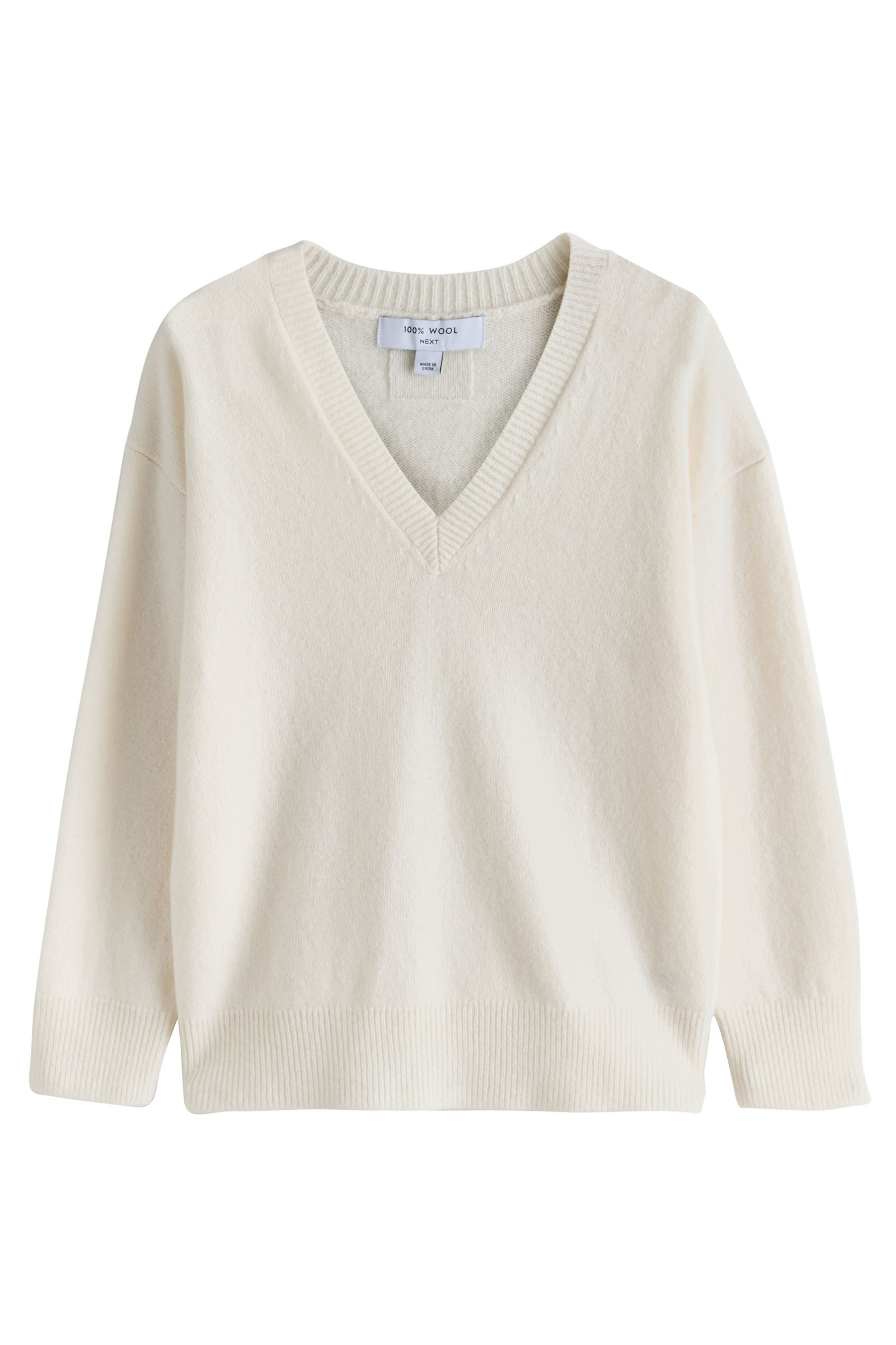 Next V-Ausschnitt-Pullover N. Premium Pullover mit V-Ausschnitt aus (1-tlg)