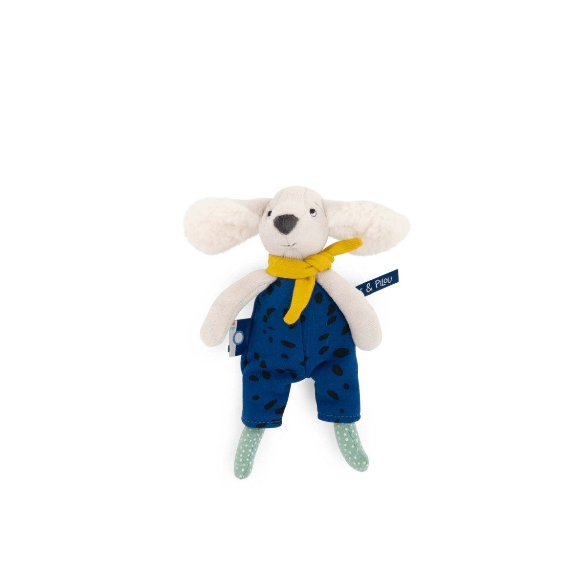 Moulin Roty Kuscheltier Puce&Pilou kleines Plüschtier Pilou weiches Kuscheltier für Babys und (1-St)