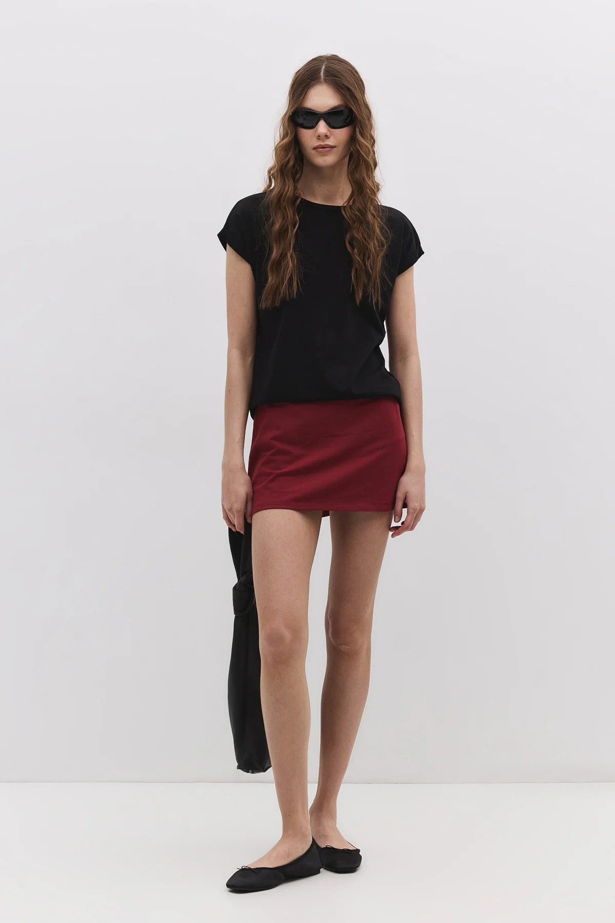 T-Shirt Basic-T-Shirt mit Rundhalsausschnitt