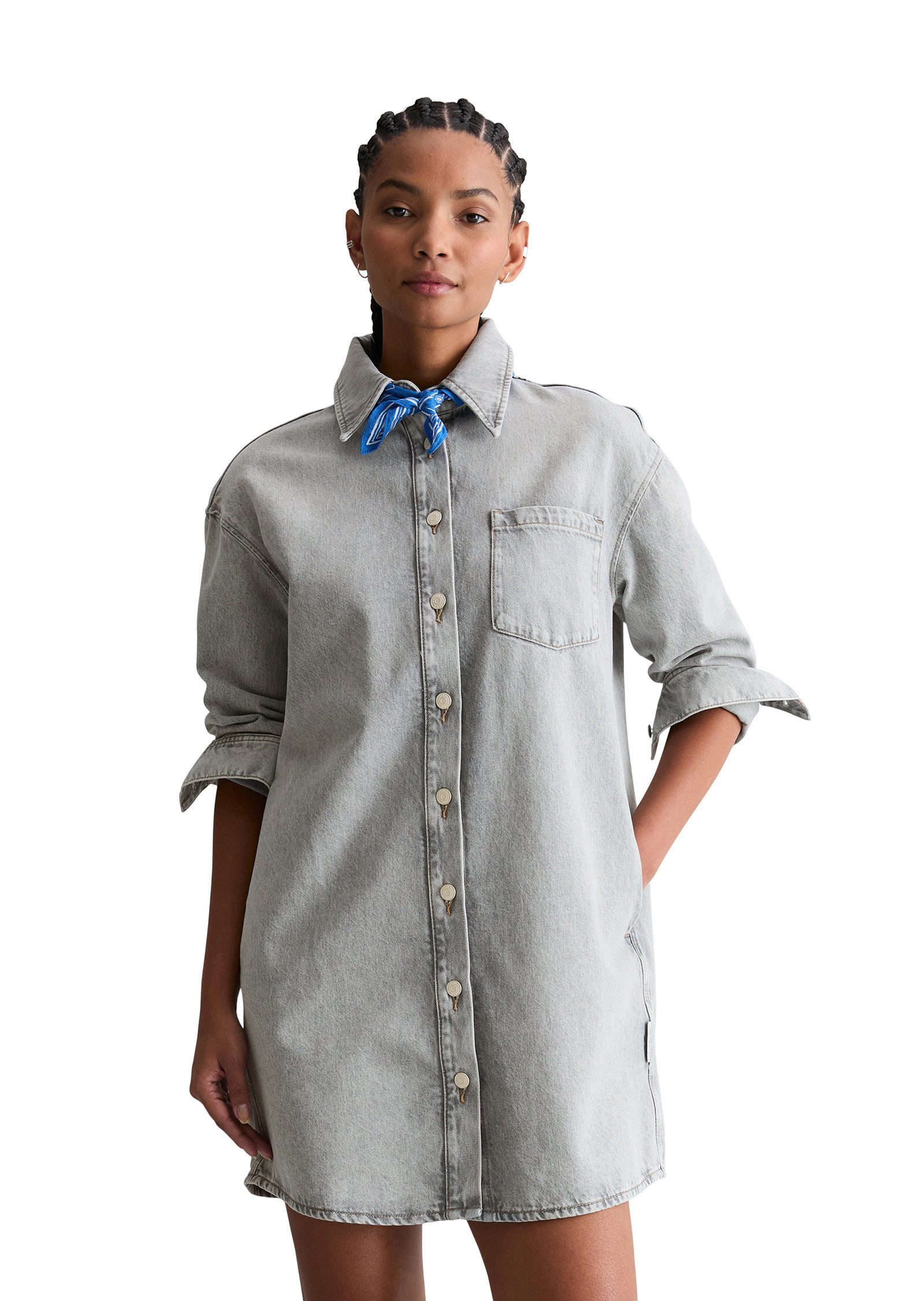 Marc O'Polo DENIM Jeanskleid aus Rigid Denim