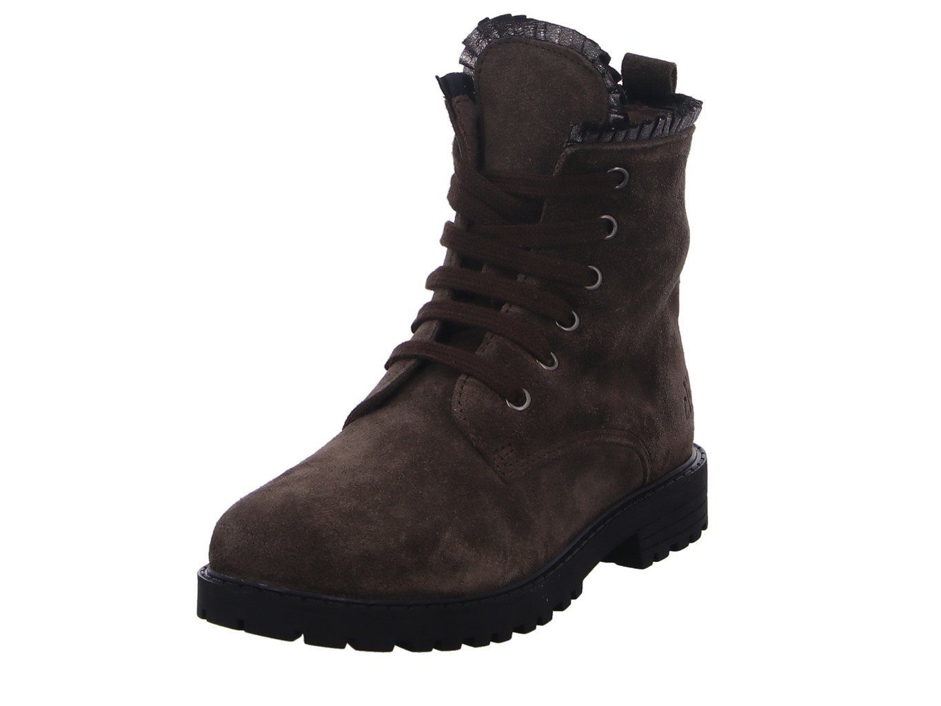 Clic K-Schnürer warm Mädchen taupe Winterboots