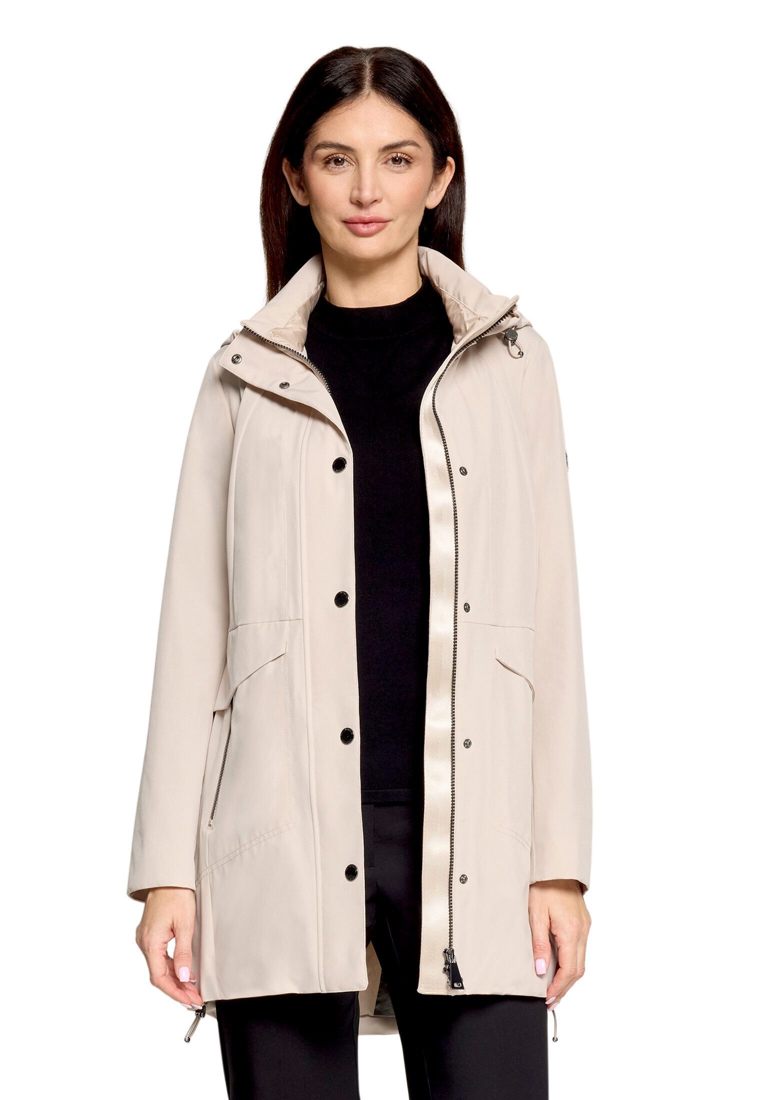 Betty Barclay Outdoorjacke Damen mit abnehmbarer Kapuze