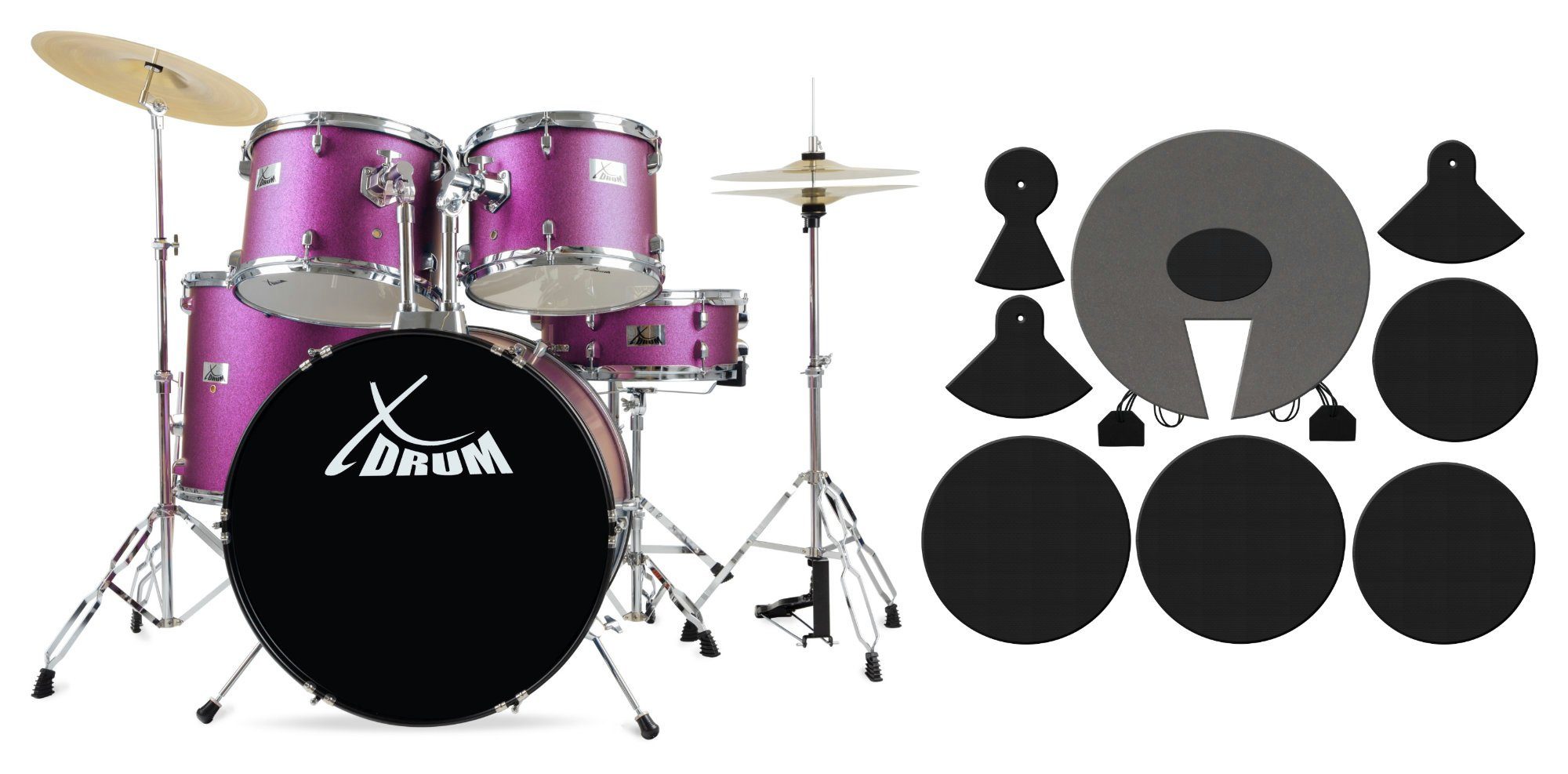 Schlagzeug Semi 22" Standard