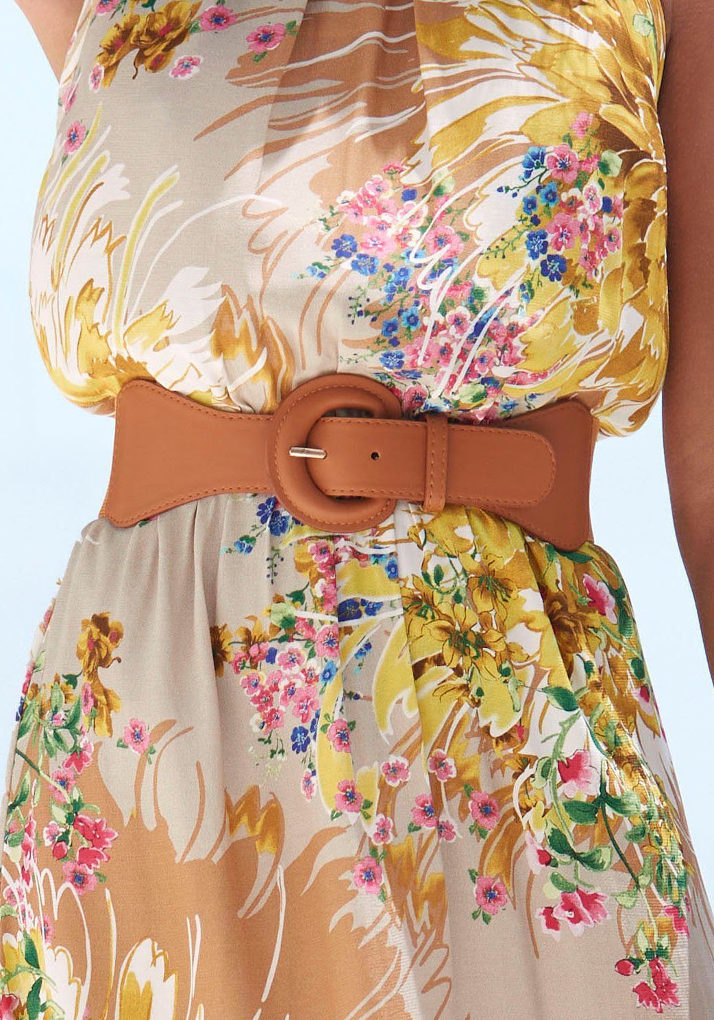 LASCANA Taillengürtel Stretchgürtel Shaping-Effekt, große Schließe, für Kle günstig online kaufen