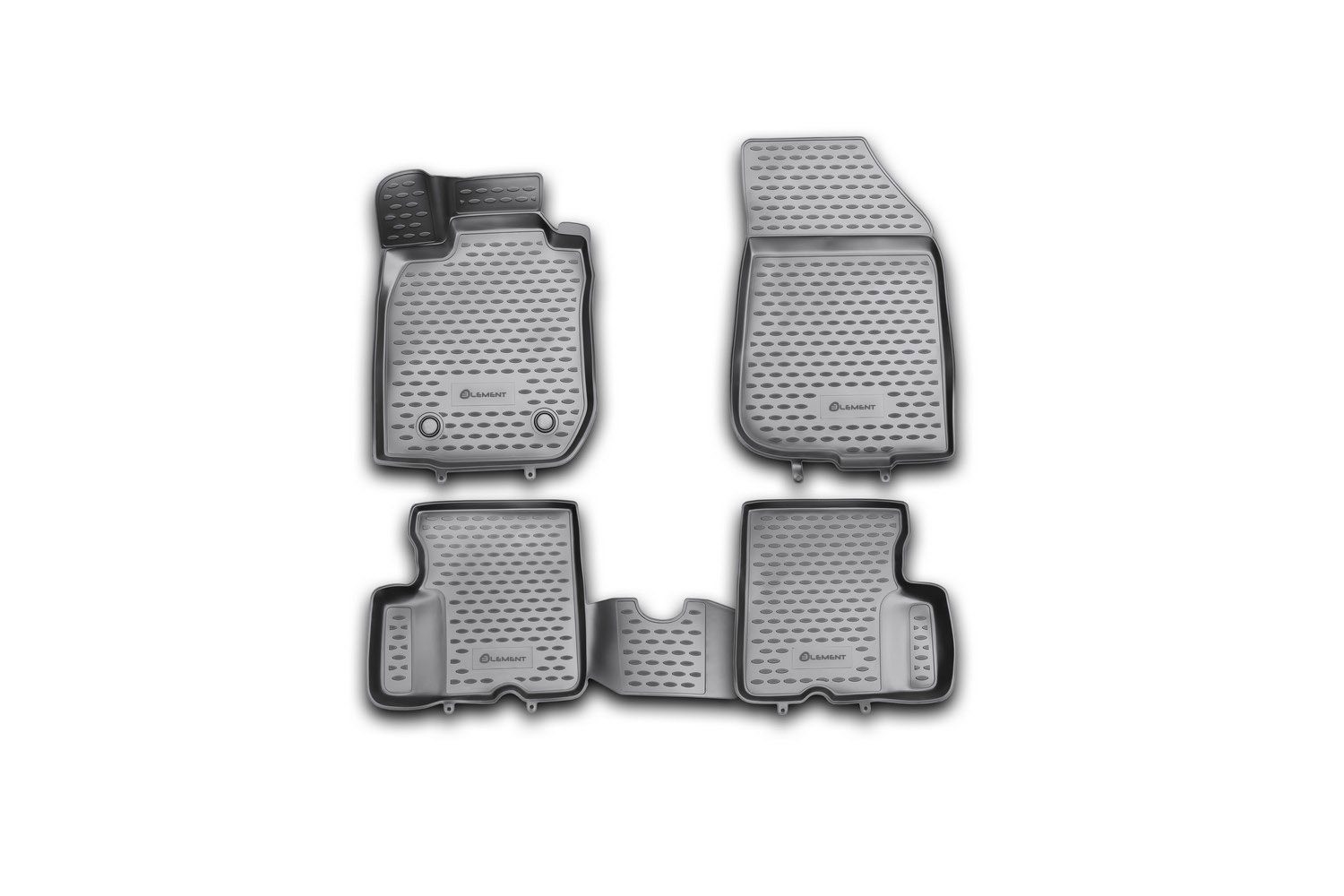 LEMENT Auto-Fußmatten für RENAULT Duster 2WD, 2011-2015, 4 tlg. (4,00 St), für RENAULT Duster PkW, Passform, Passgenaue | Automatten