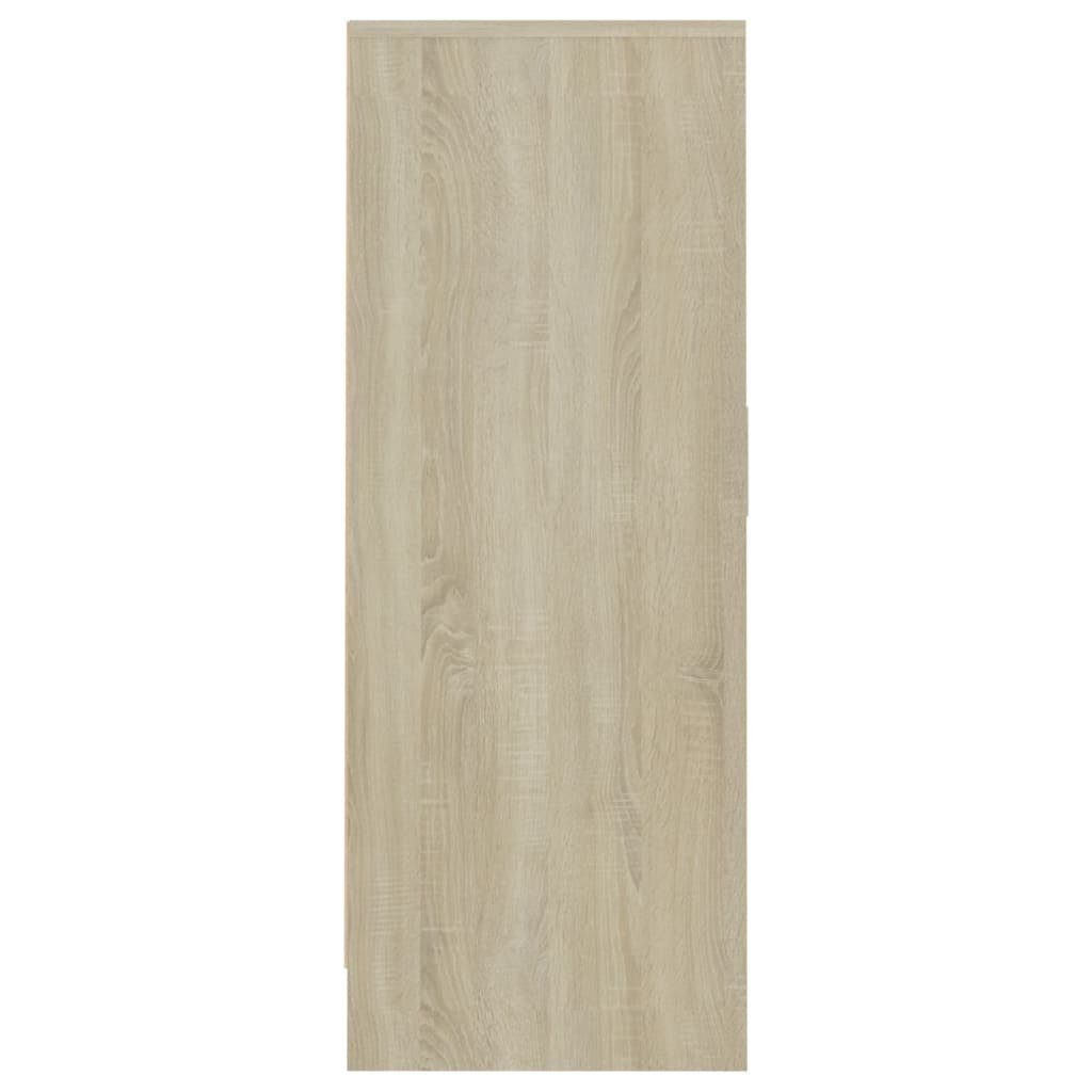 Holzwerkstoff, Sonoma Eiche Sonoma-Eiche 1-tlg. Schuhschrank vidaXL 60x35x92 Schuhregal cm