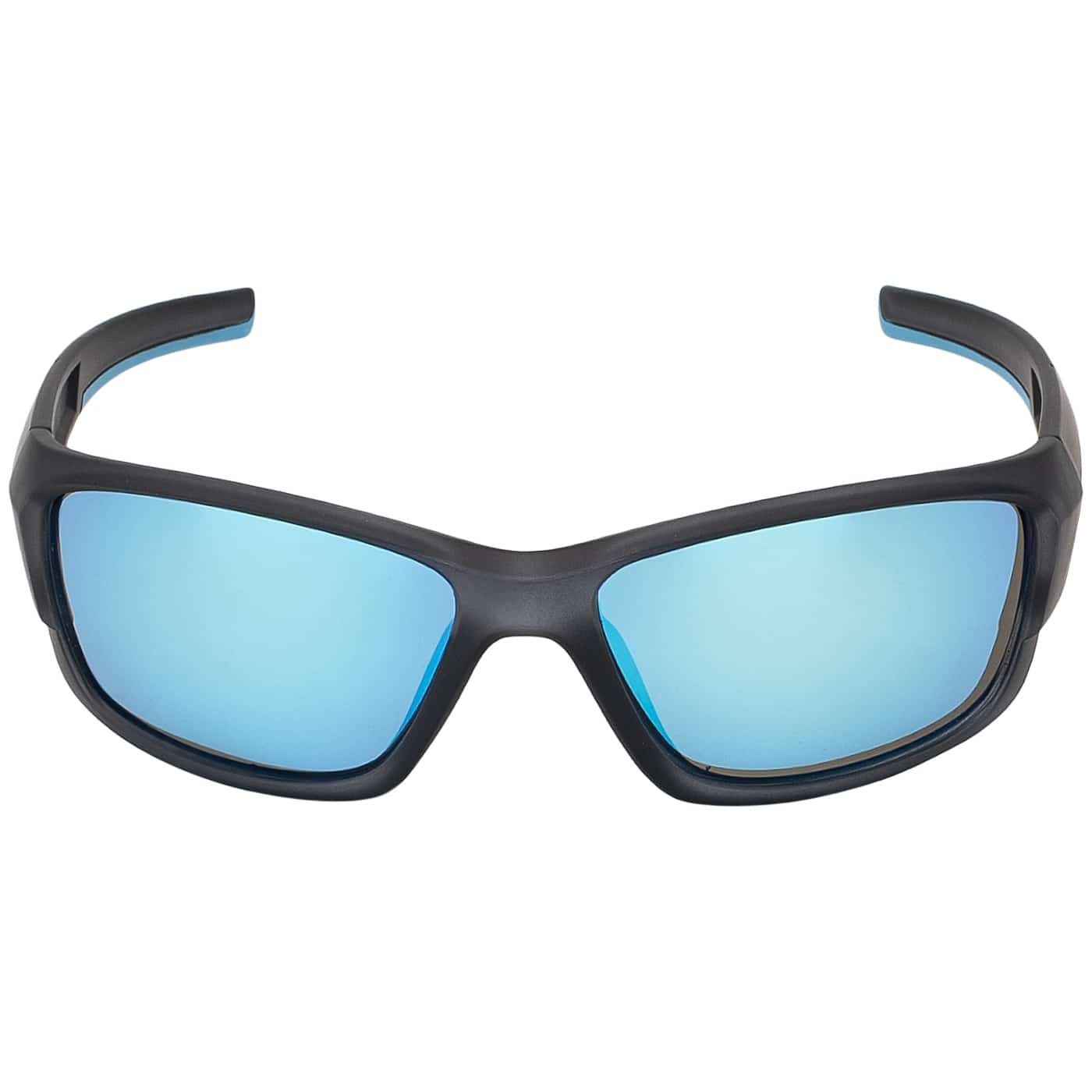 roten blauen Designer und Unisex Sportliche Sonnenbrille (1-St) Eyewear schwarzen Linsen BEZLIT mit grünen, Sonnenbrille