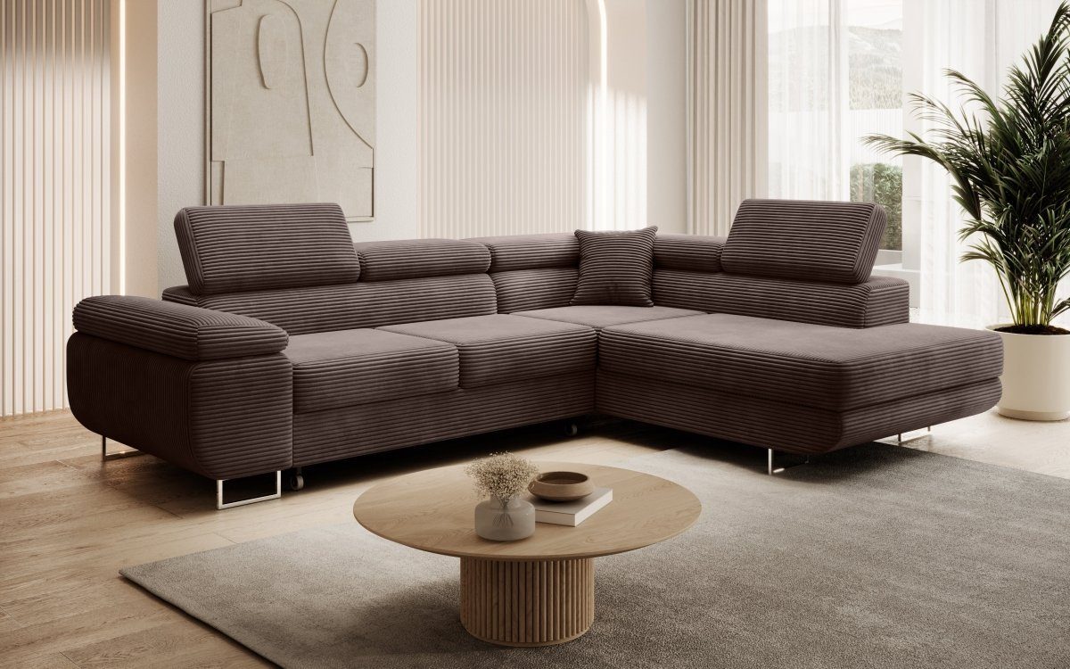 Luxusbetten24 Schlafsofa Designer Sofa Aston, mit günstig online kaufen