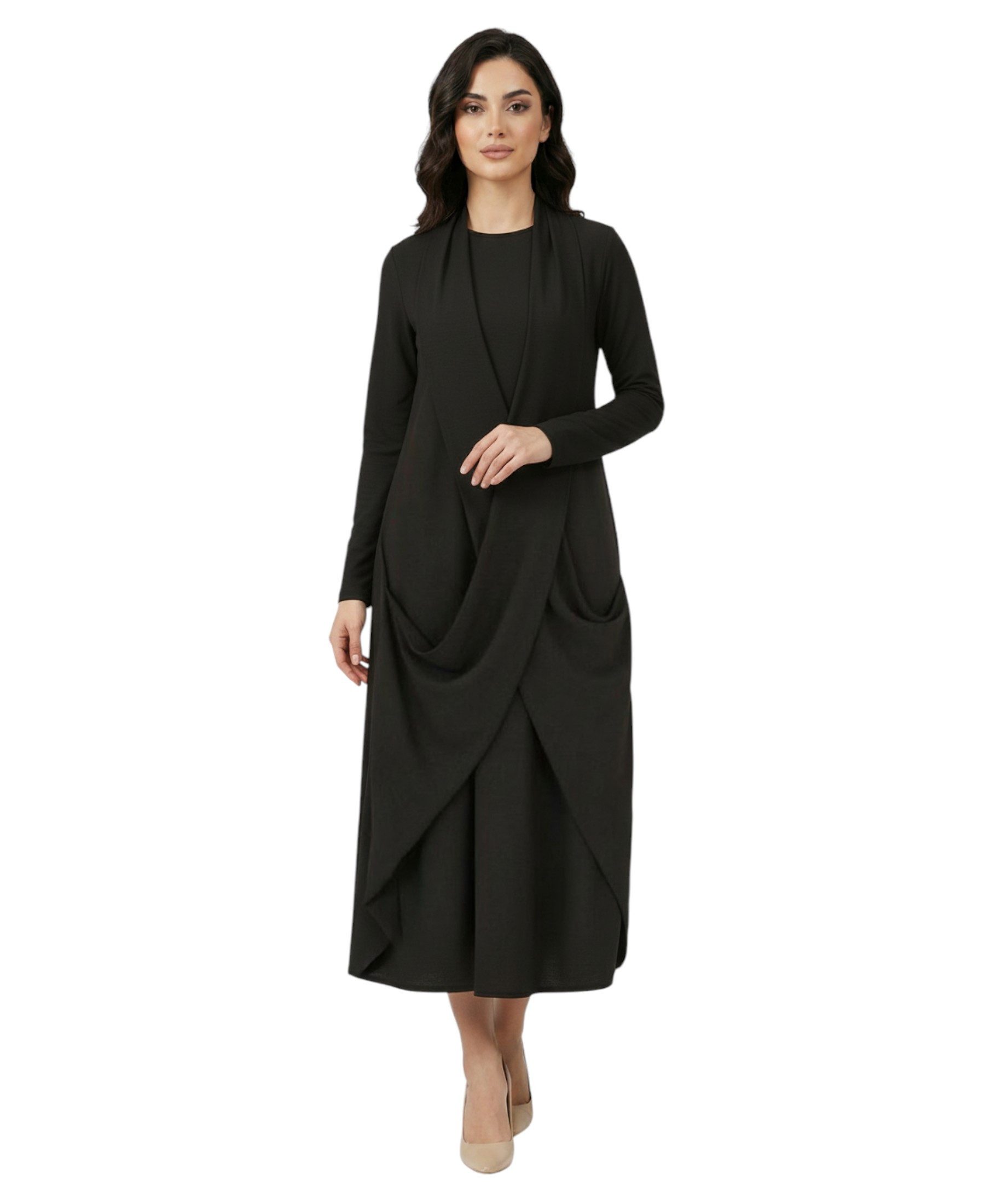 fashionshowcase Tunikakleid Damen Kleid aus Aerobin - Sommerkleid leichter, günstig online kaufen