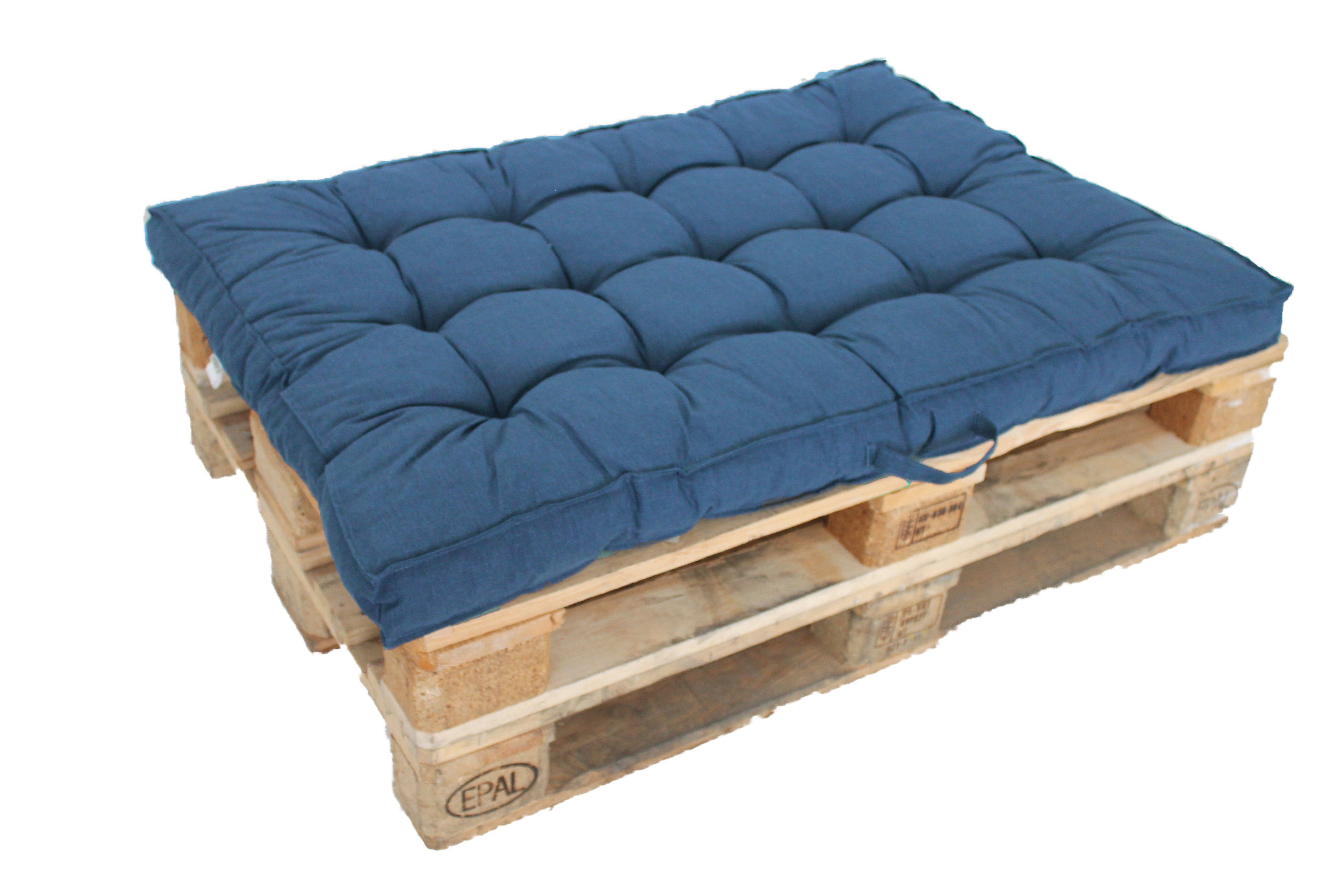 Home Feeling Palettenkissen 2er Set Palettenkissen, 120x80cm