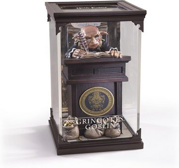 The Noble Collection Sammelfigur Harry Potter Magische Kreaturen Gringotts Goblin, von Hand gefertigt und bemalt