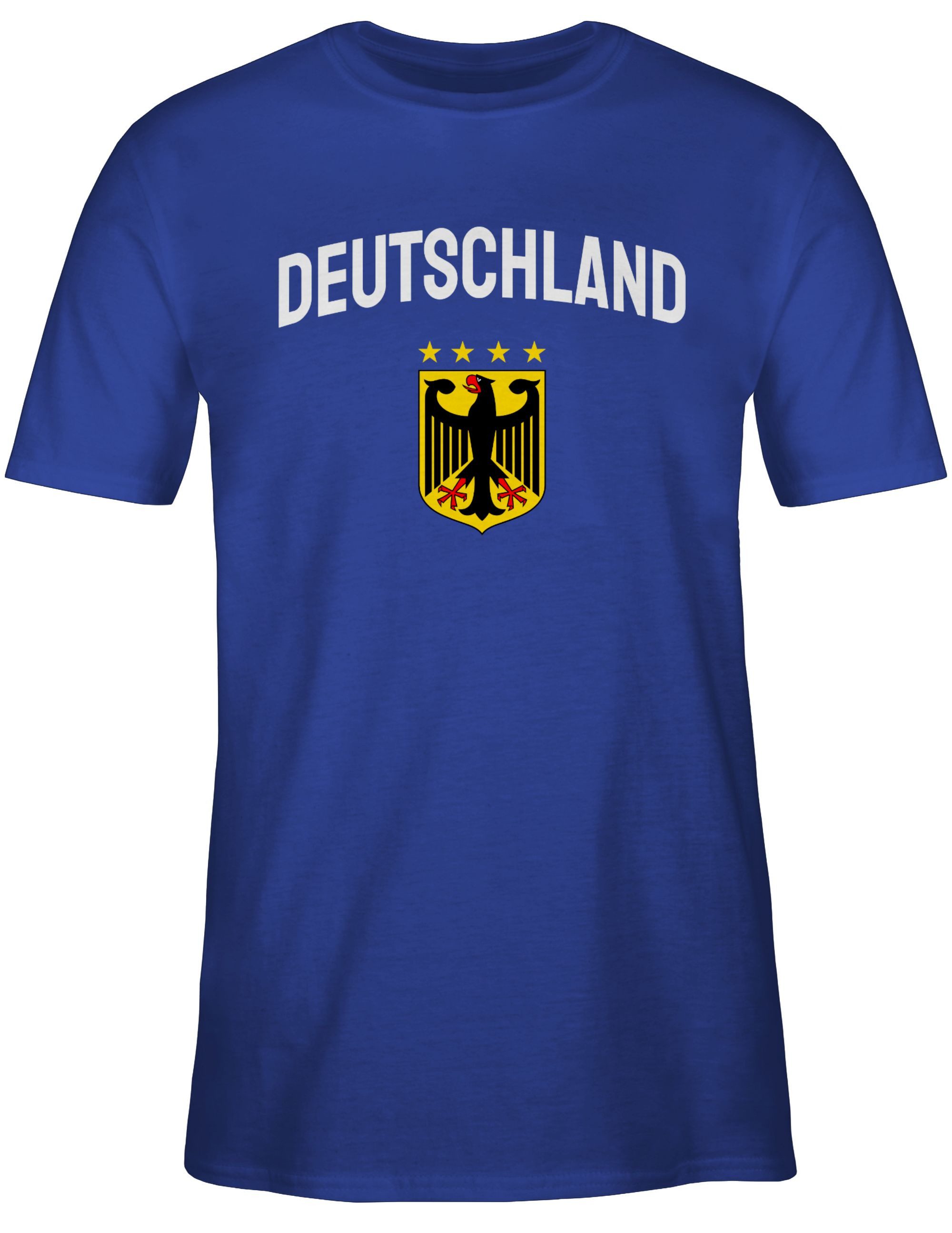 Shirtracer T-Shirt Deutschland Wappen mit Bundesadler, günstig online kaufen