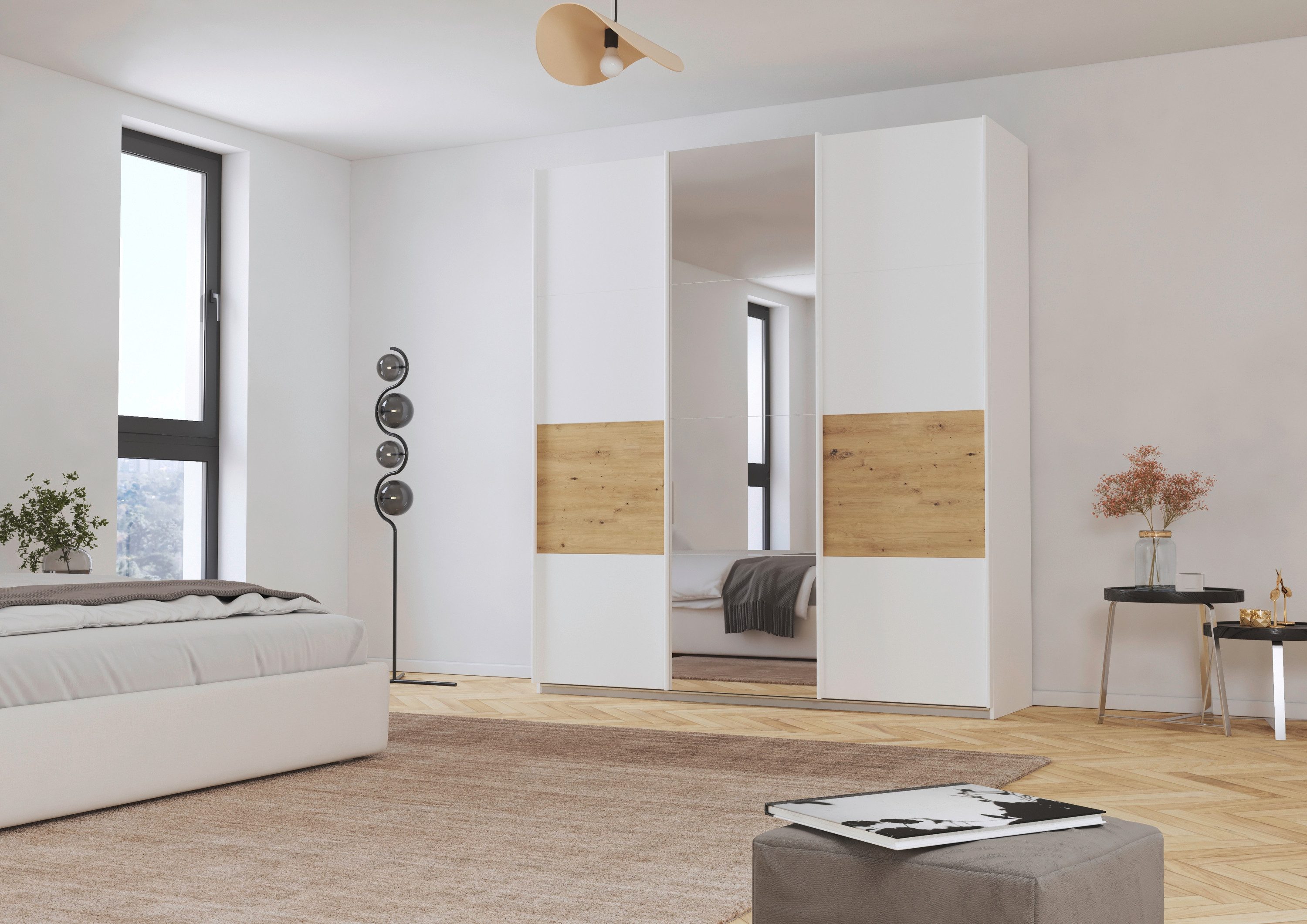 rauch Schwebetürenschrank "Kleiderschrank Schrank Garderobe CORTONA", inkl. günstig online kaufen