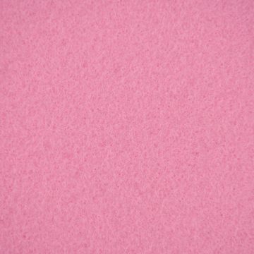 Swafing Stoff Stickfilz waschbar 1,1mm Stärke uni rosa 180cm Breite, überbreit