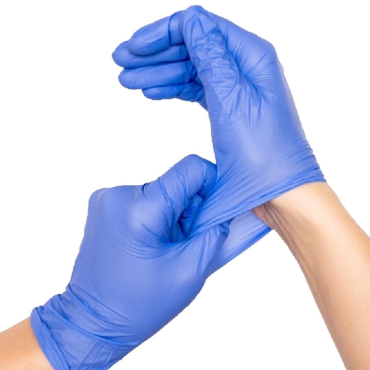 Hygienic Blanc Nitril-Handschuhe