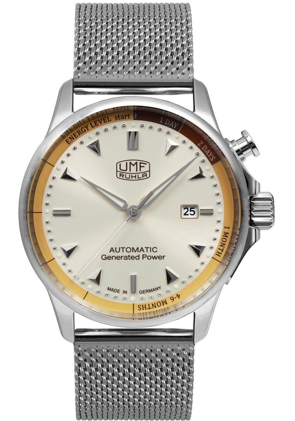 UMF Ruhla Quarzuhr Herrenuhr 42mm - UMF Ruhla Modell: 1062M-1