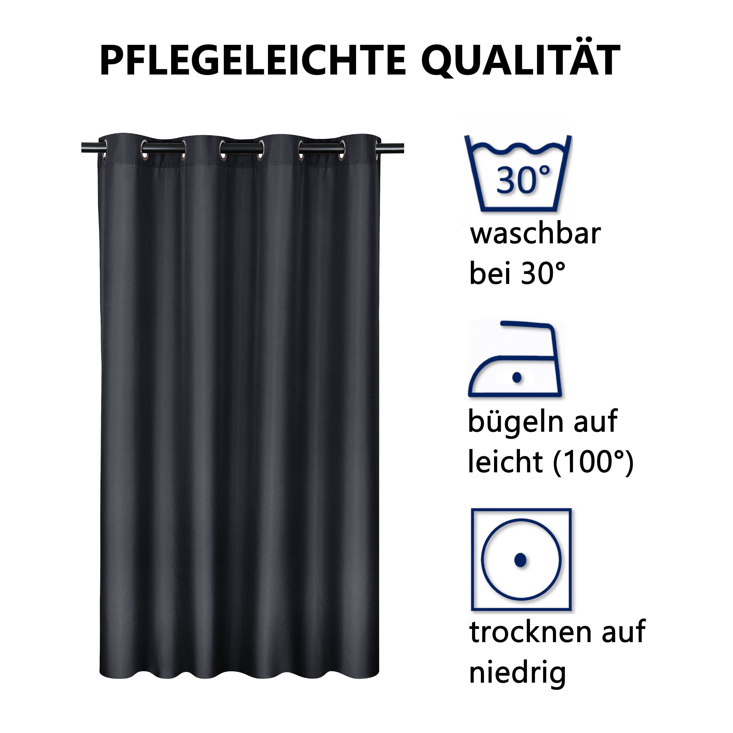 MOON Heimtextilien Vorhang Moon 2er Pack günstig online kaufen