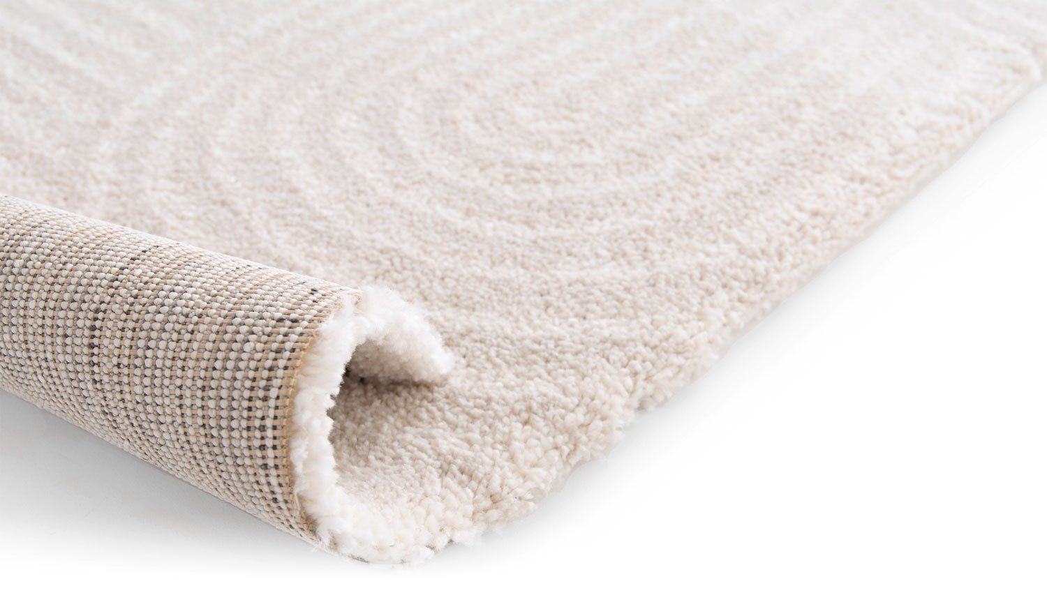 Teppich MOON, Polypropylen, Hellbeige, 120 x 170 cm, rechteckig, Höhe: 17 mm
