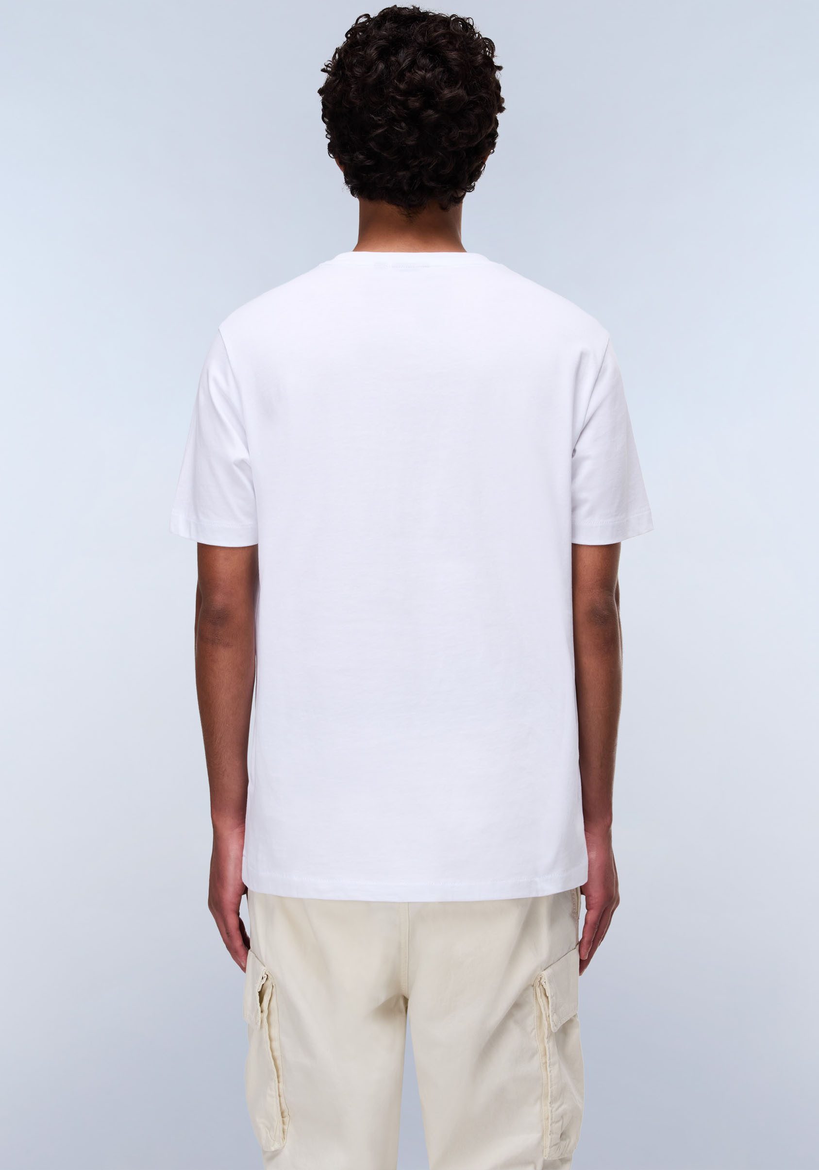 Napapijri T-Shirt S-BOX LOGO mit Silikonprint günstig online kaufen