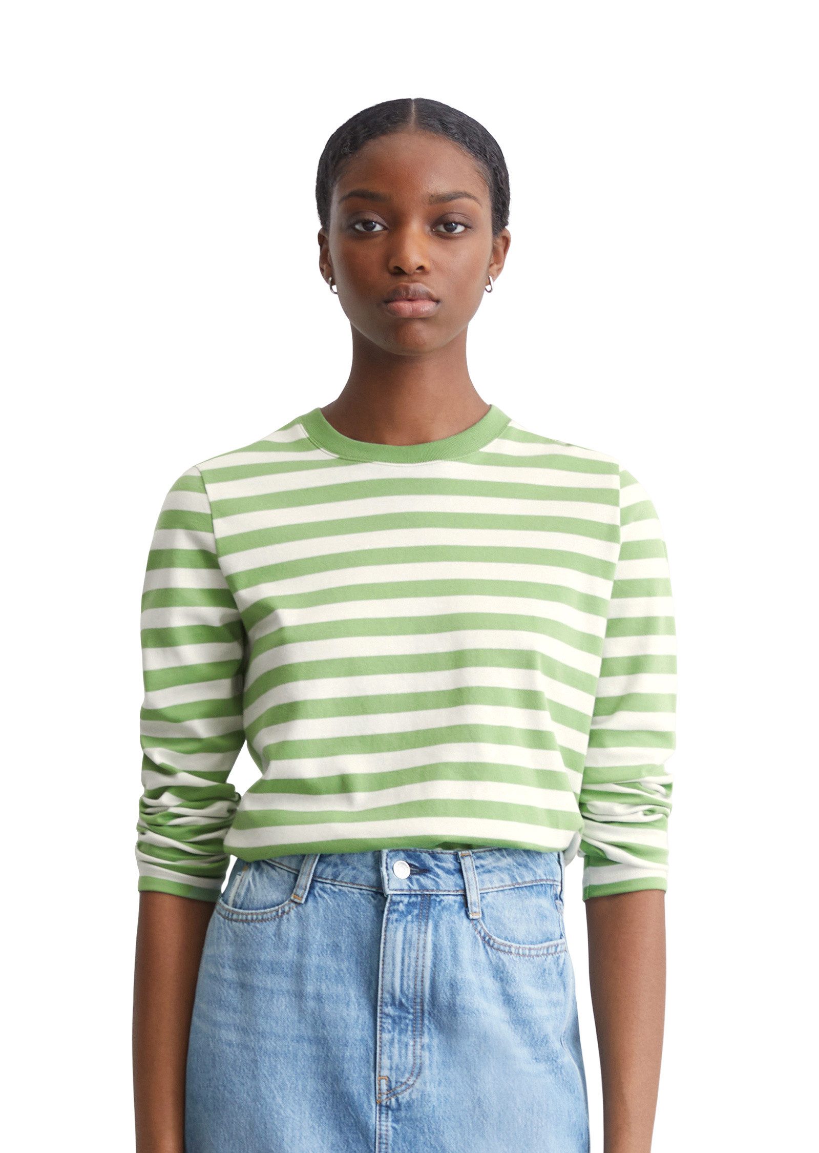 Langarmshirt aus Interlock-Jersey