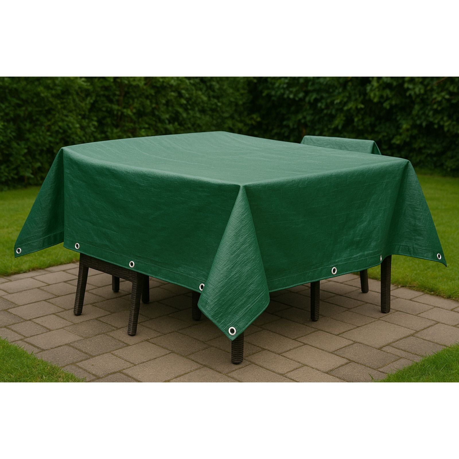 BURI Schutzplane Abdeckplane grün Gewebeplane Wetterschutzplane günstig online kaufen