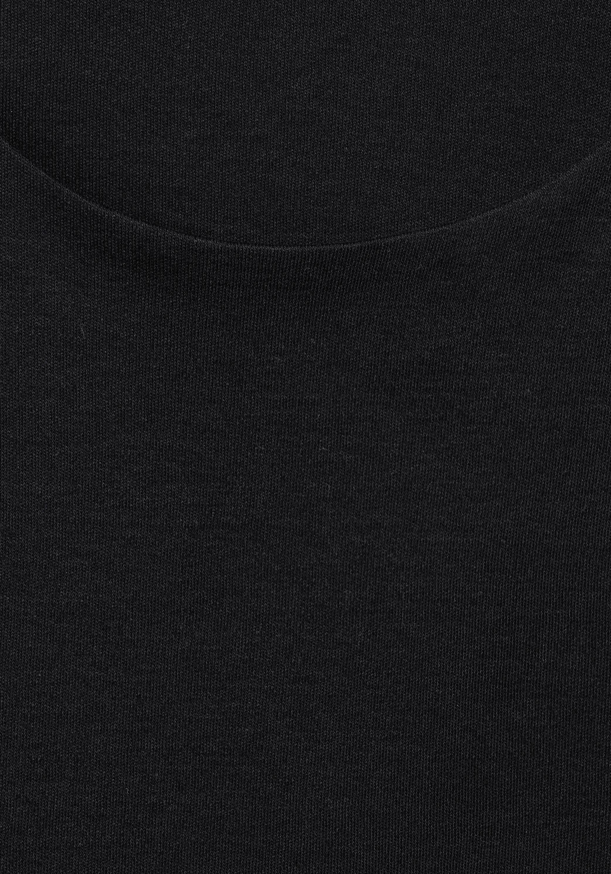 STREET ONE 3/4-Arm-Shirt Style Pania mit extra Futter an der Vorderseite