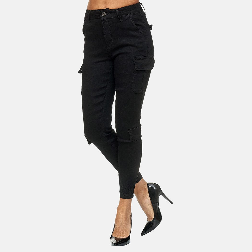 Elara Cargohose Elara Damen Slim Fit günstig online kaufen