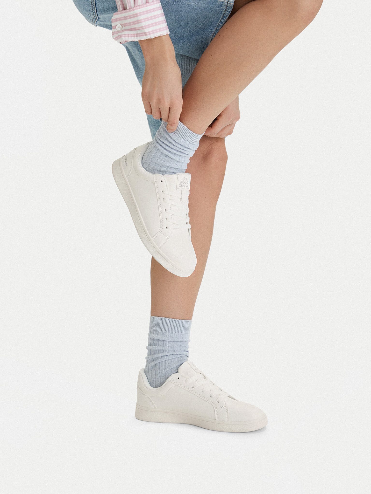 Kappa Kappa Damenschuhe Weiß KAPPA-CEOWB-WP87-26146 Weiß Sneaker