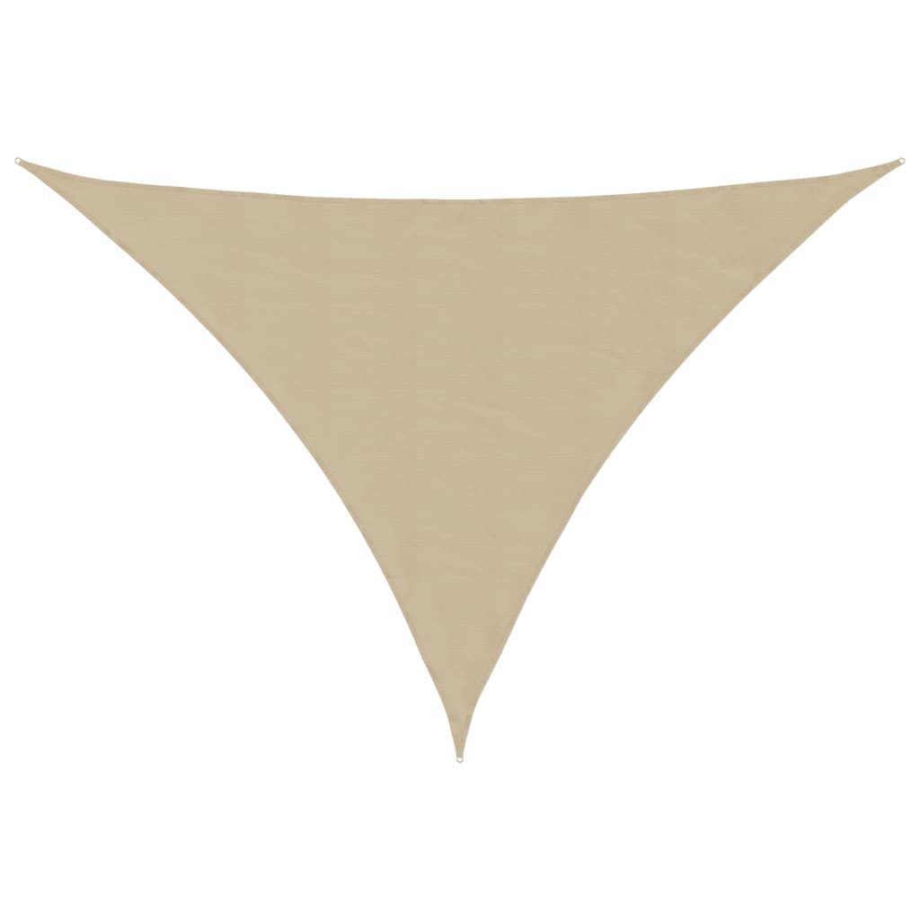 Sonnensegel Sonnensegel Oxford-Gewebe Dreieckig 5x5x6 m Beige