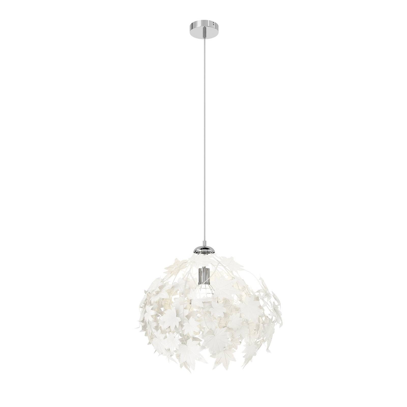 Lindby Hängeleuchte Maple, Kunststoff Weiß IP20, 1 x 30 W