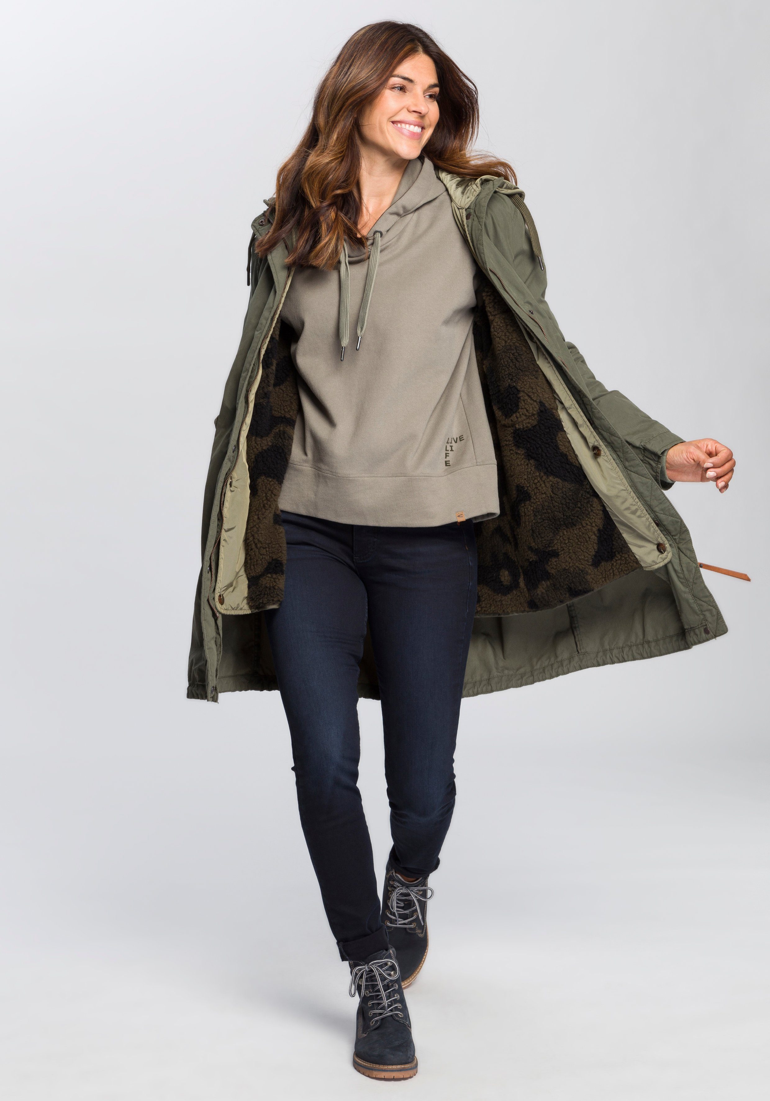 Camel Active Damen Kurzmantel Online Kaufen Otto